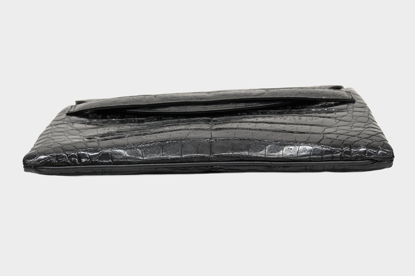 Marshall Fields Exotic Leather Clutch