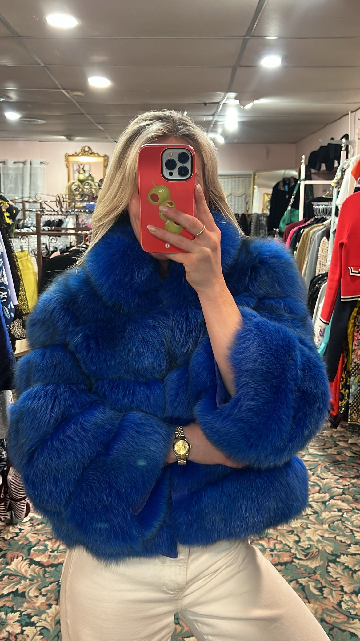 Fox Fur Jacket