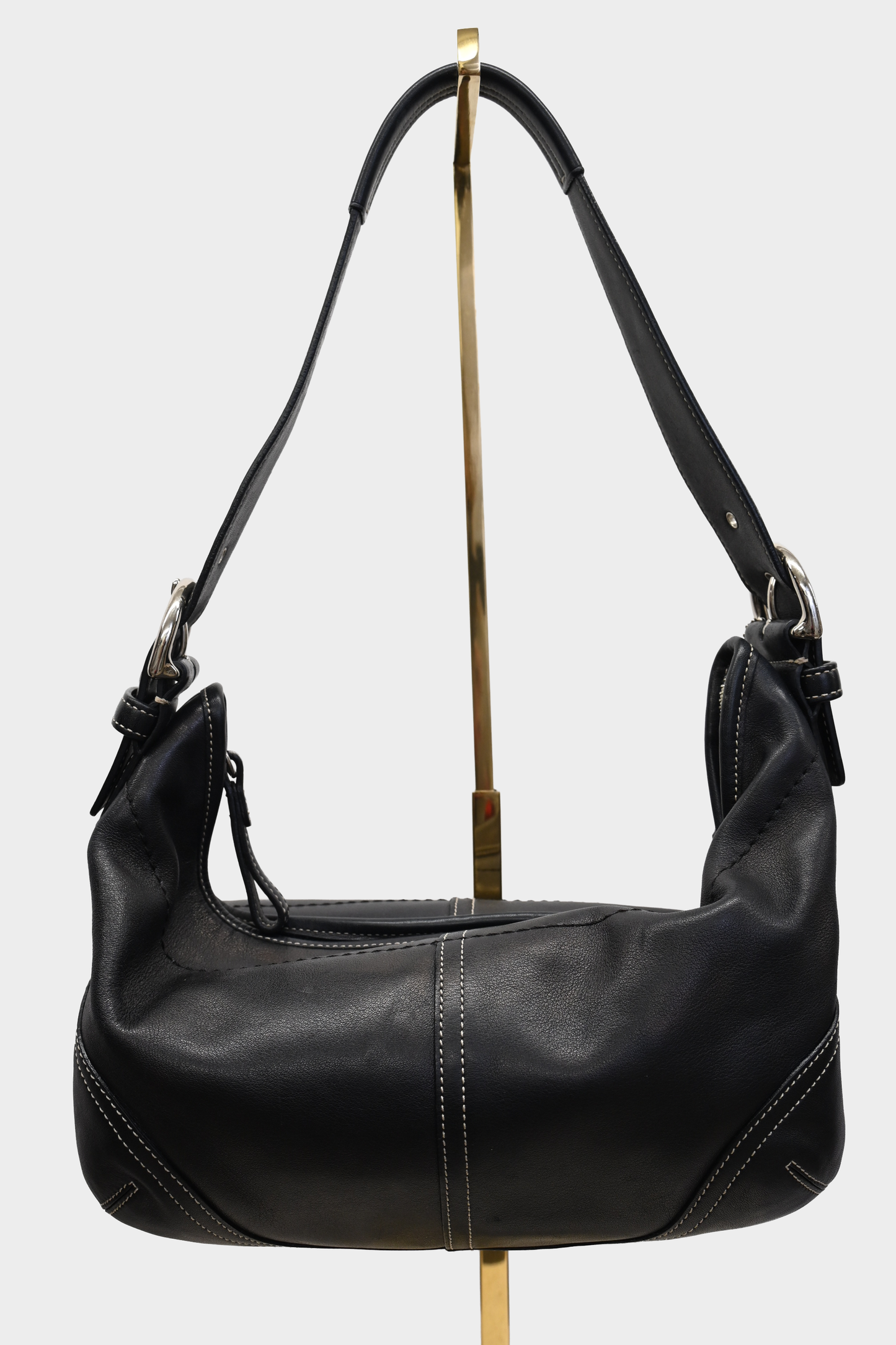 Coach Small Hobo Leather Bag