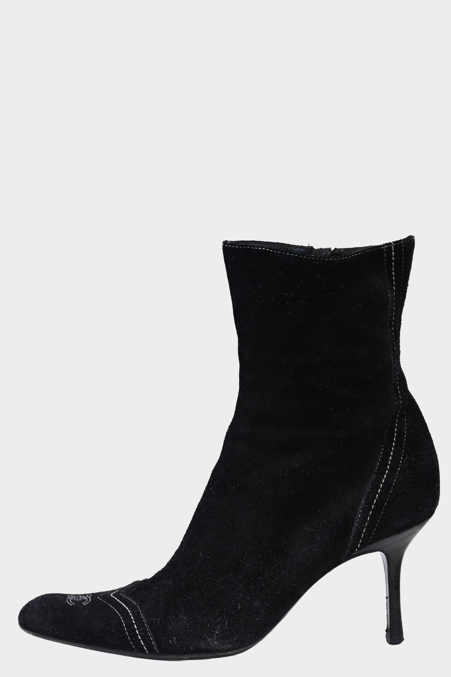 Chanel Suede Booties
