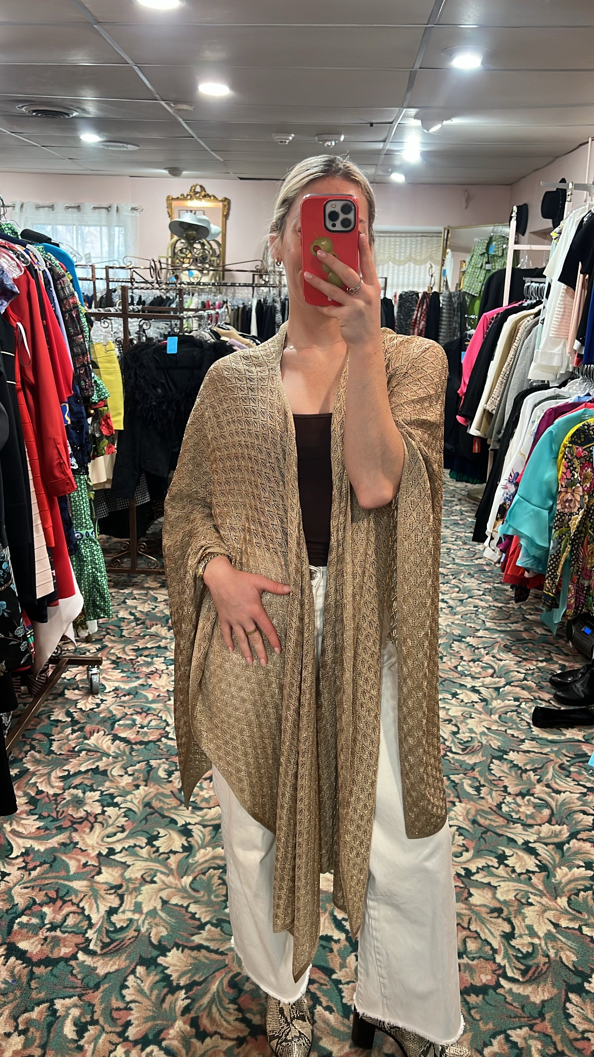 St. John Poncho Cardigan NWT