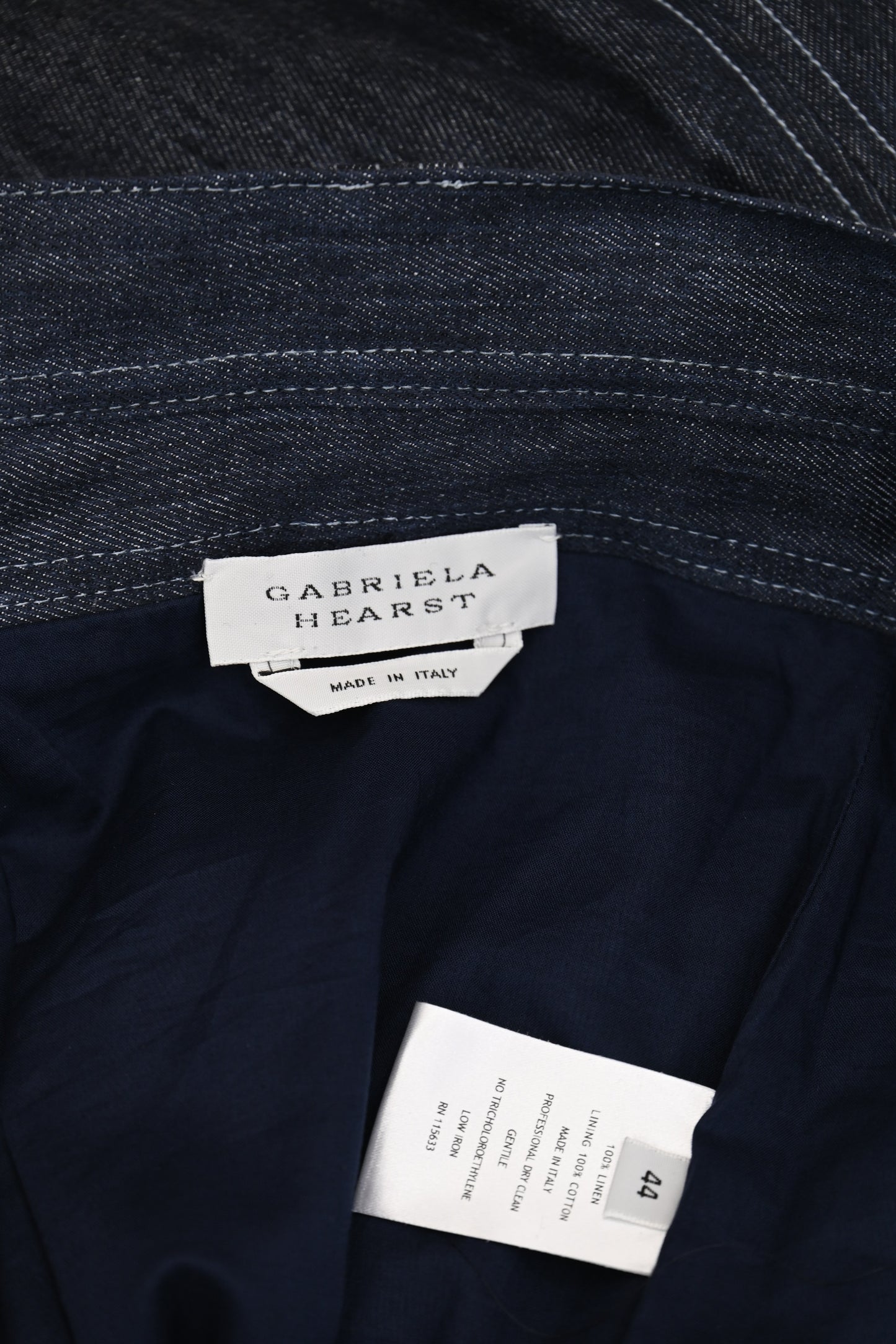Gabriela Hearst Linen Midi Skirt