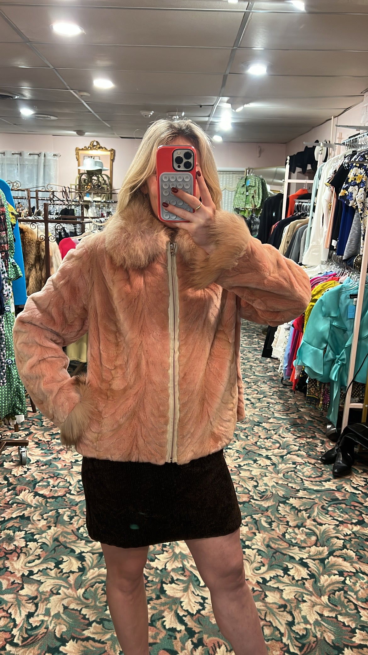 Mink and Fox Pink Jacket