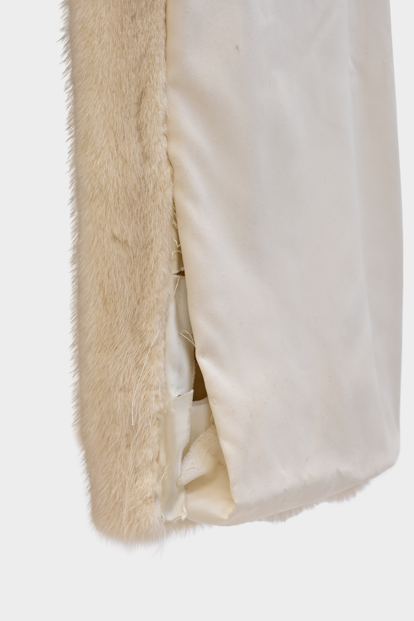 Ivory Mink Fur Coat