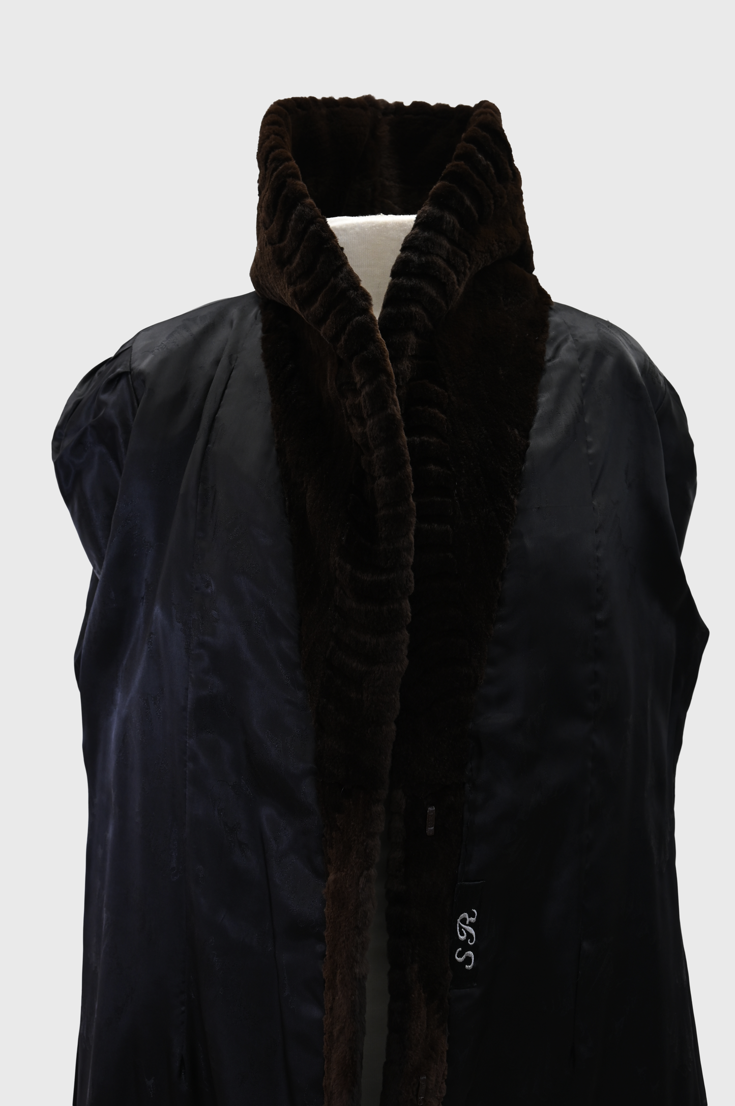 Sheared Mink Stroller Coat