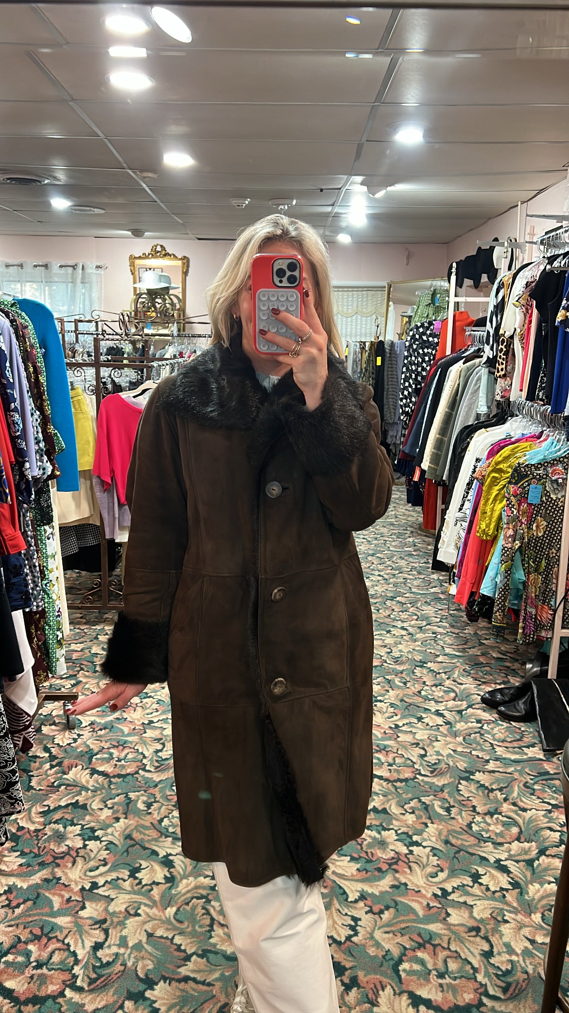 Kidskin Leather Fur Jacket