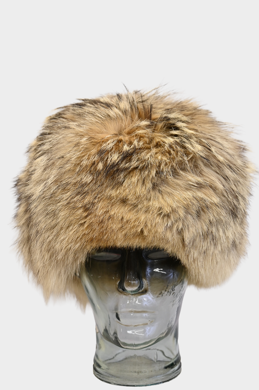 Vintage Coyote Fur Hat
