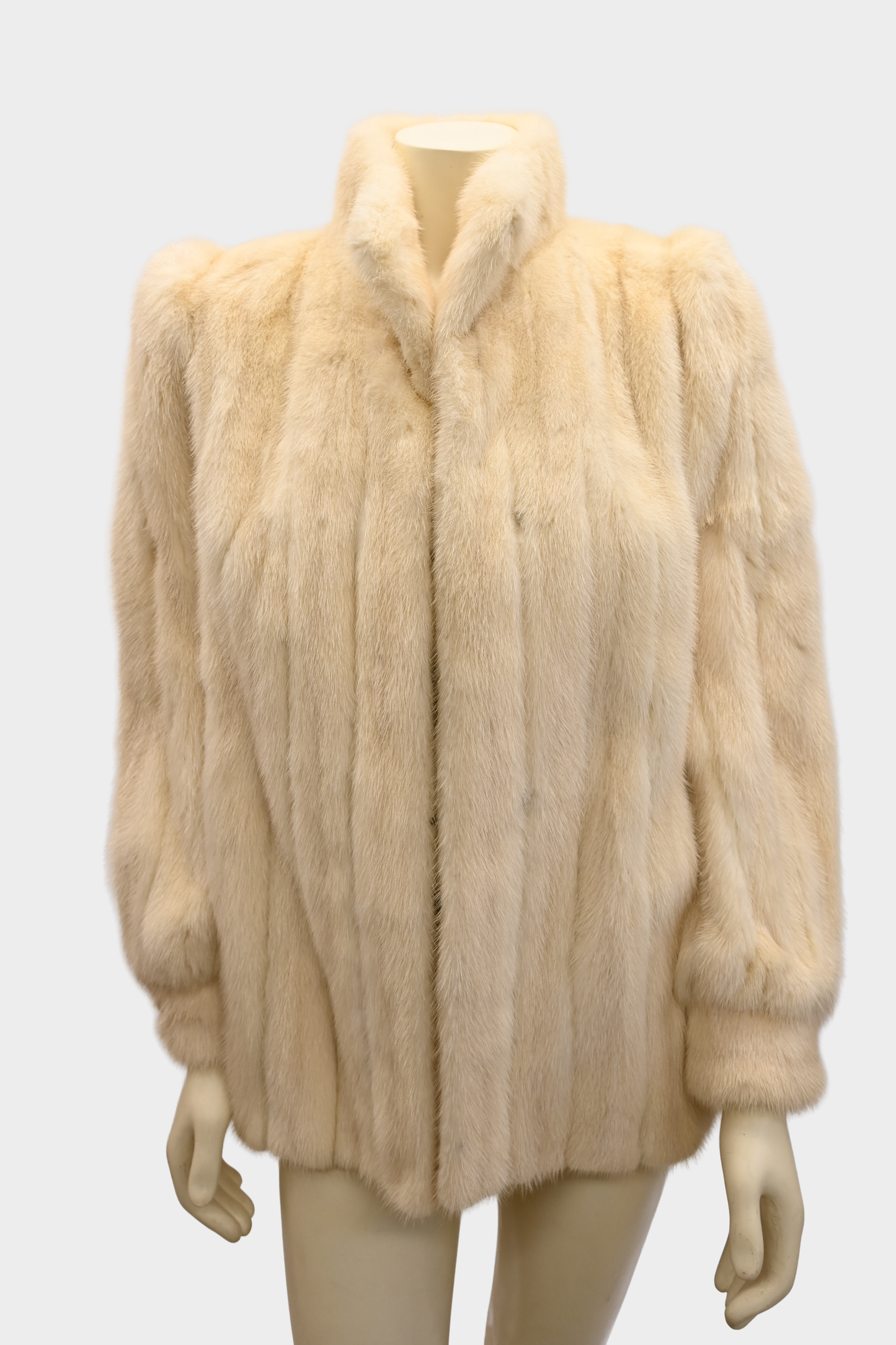 Flemington Furs Ivory Mink Jacket
