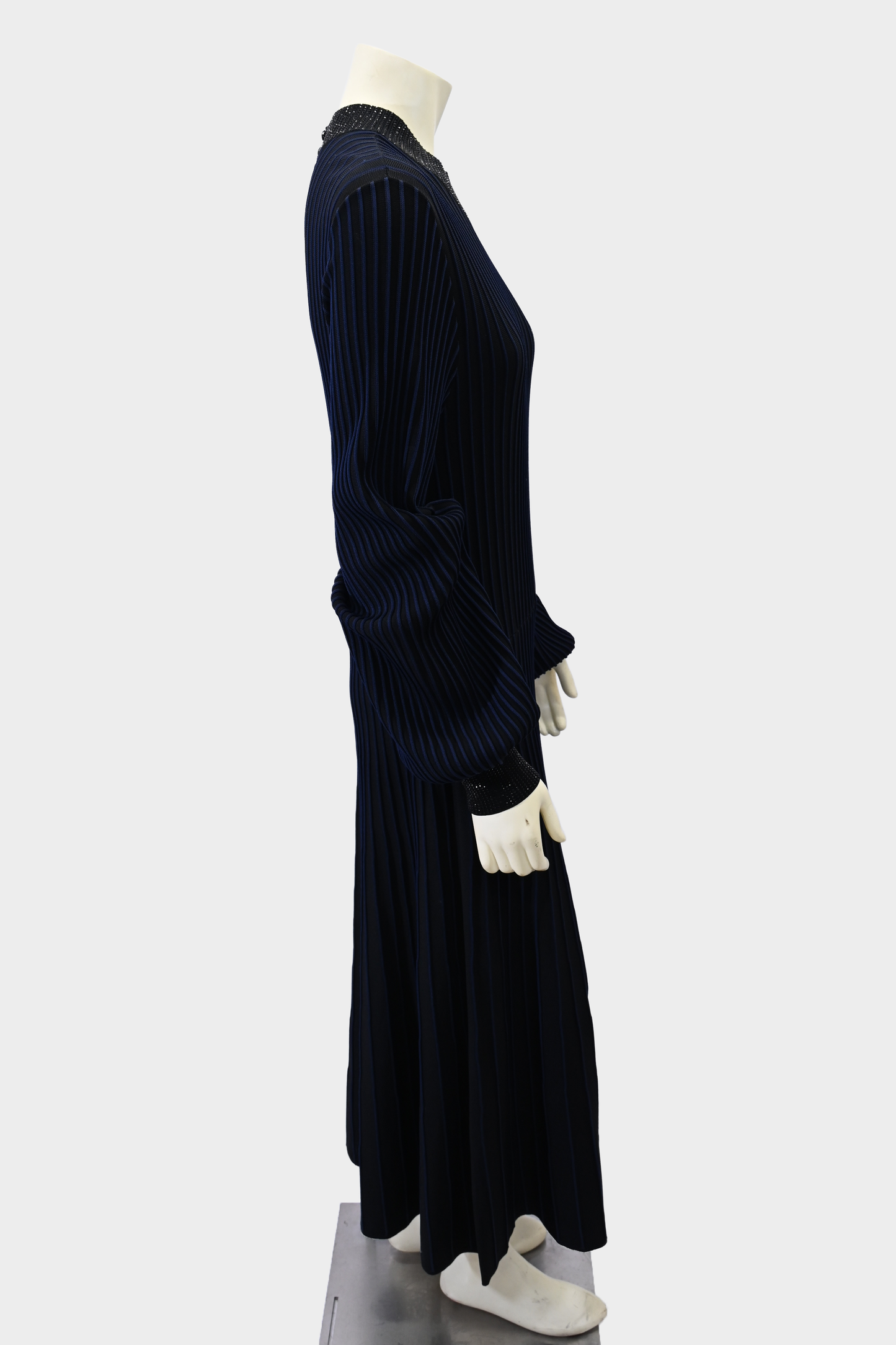Giorgio Armani Navy Striped Dress