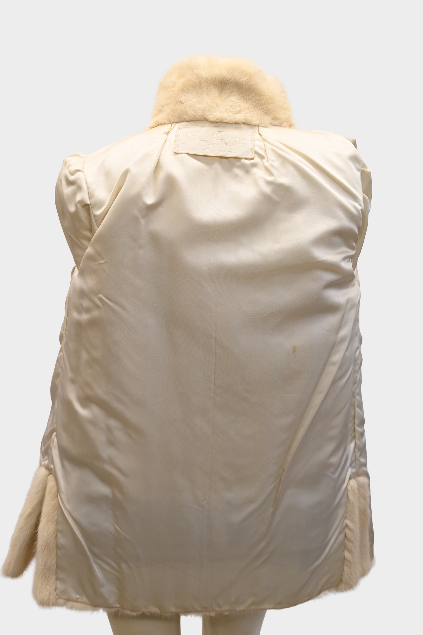 Flemington Furs Ivory Mink Jacket