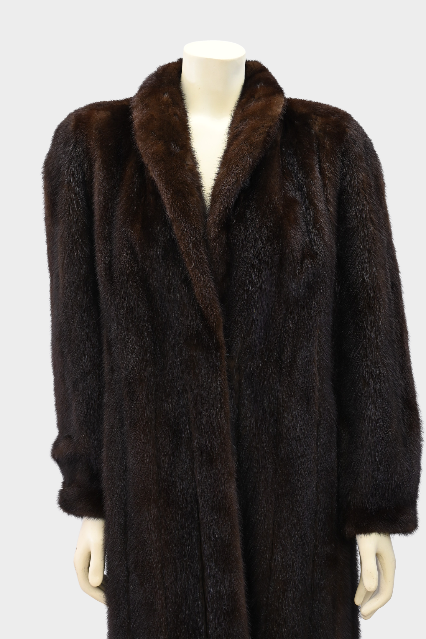 Marshall Fields Brown Full Length Mink