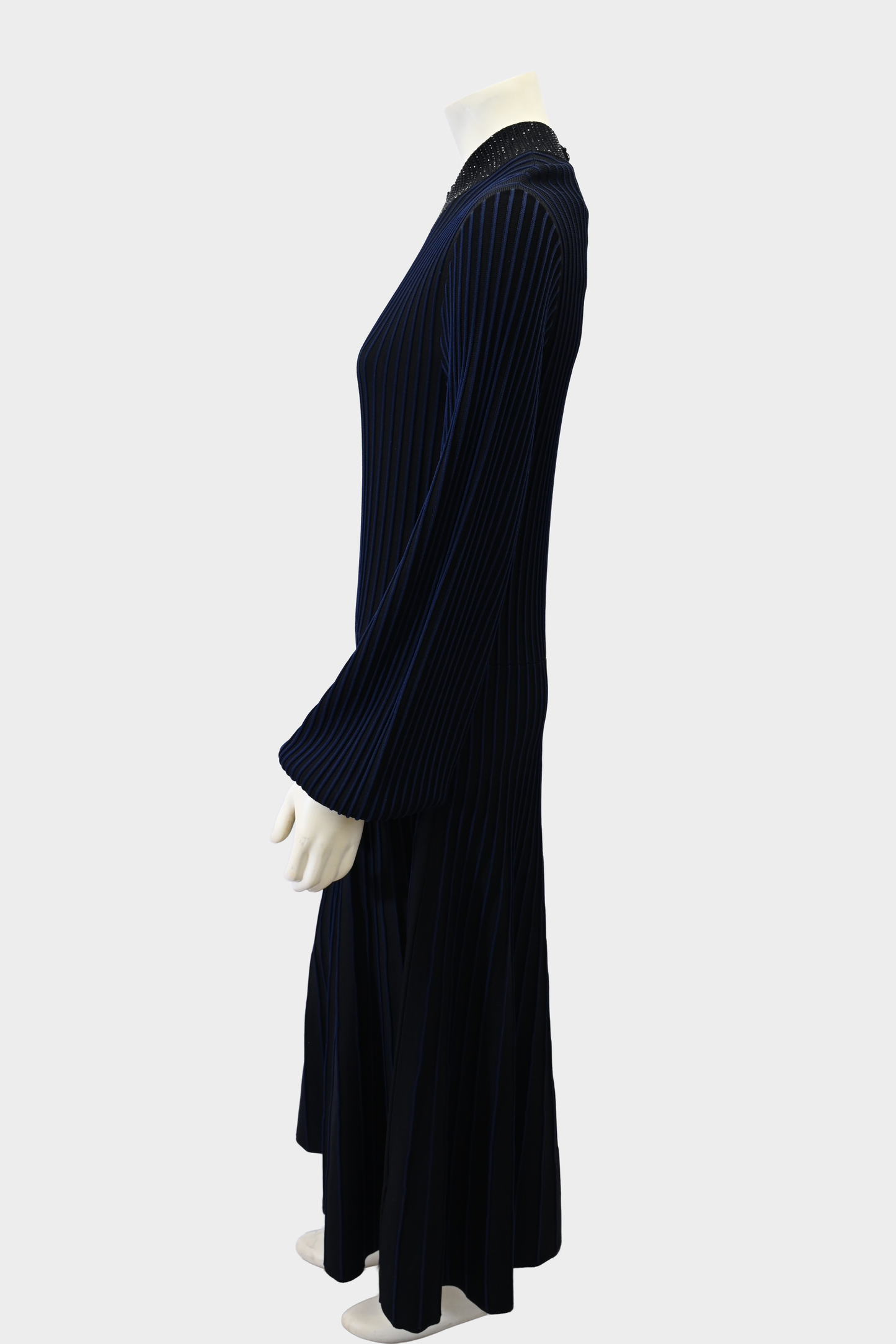 Giorgio Armani Navy Striped Dress