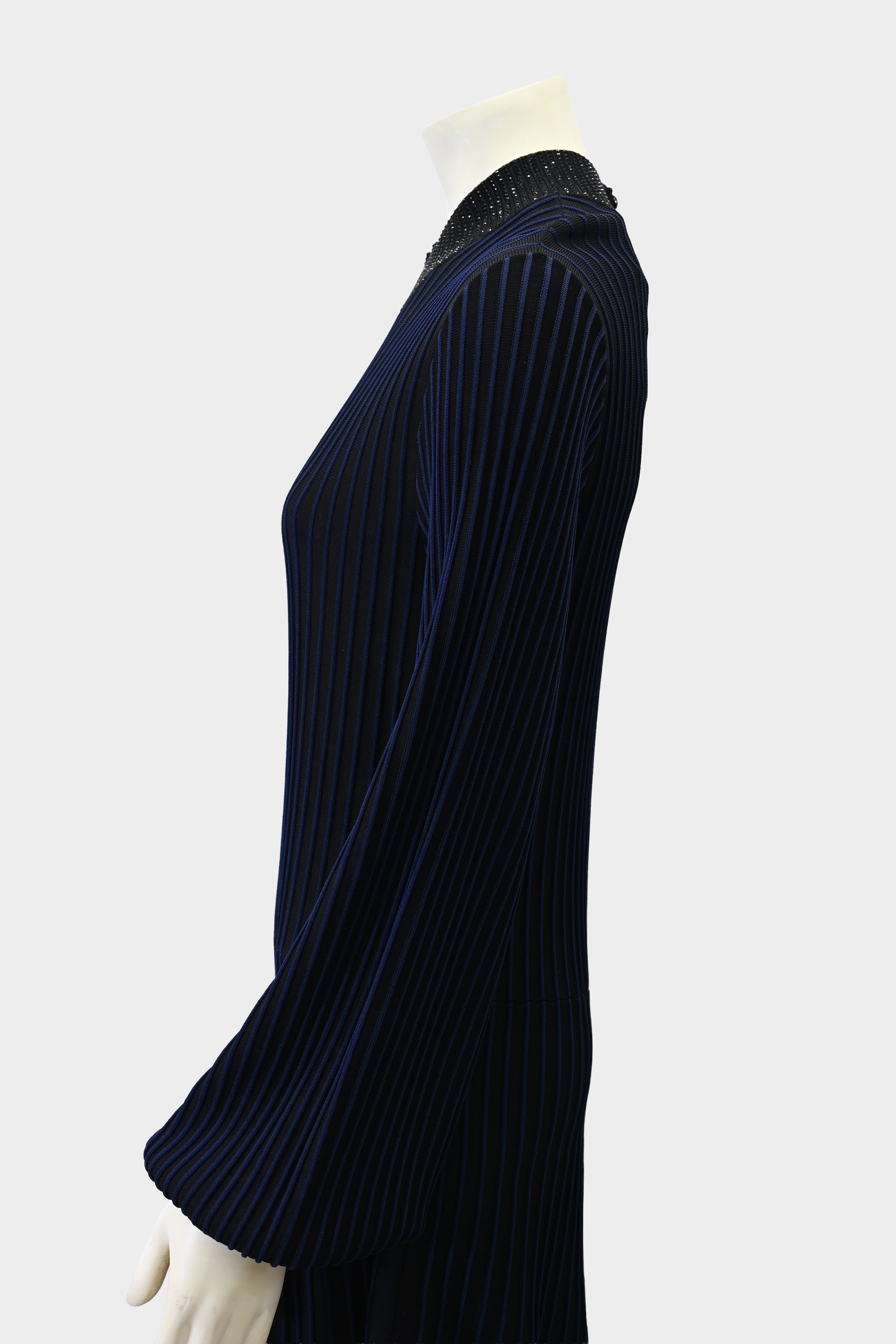 Giorgio Armani Navy Striped Dress