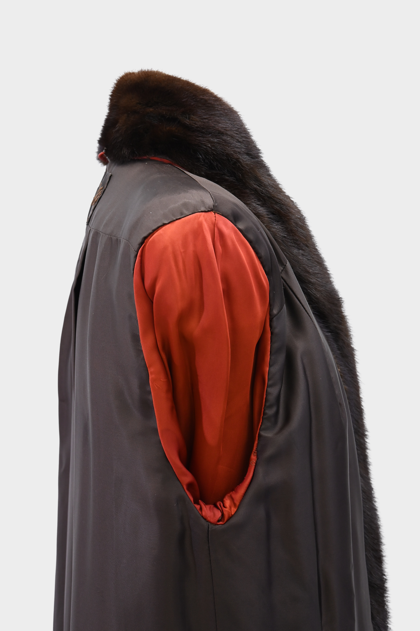 Marshall Fields Brown Full Length Mink