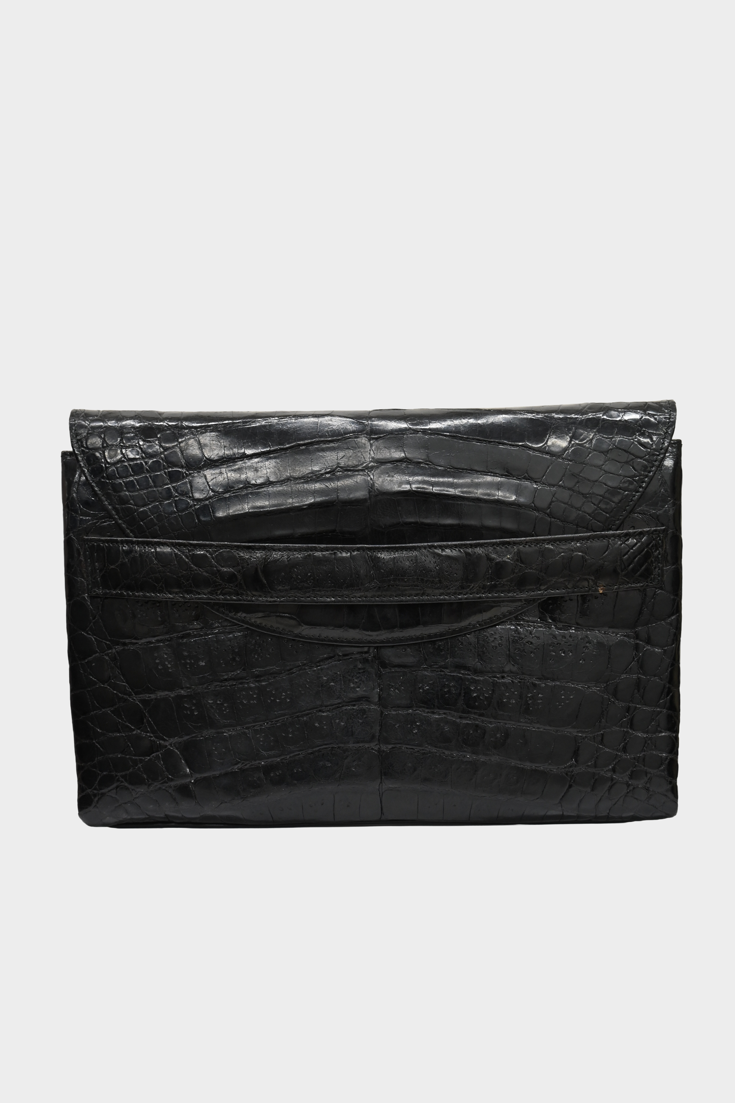 Marshall Fields Exotic Leather Clutch