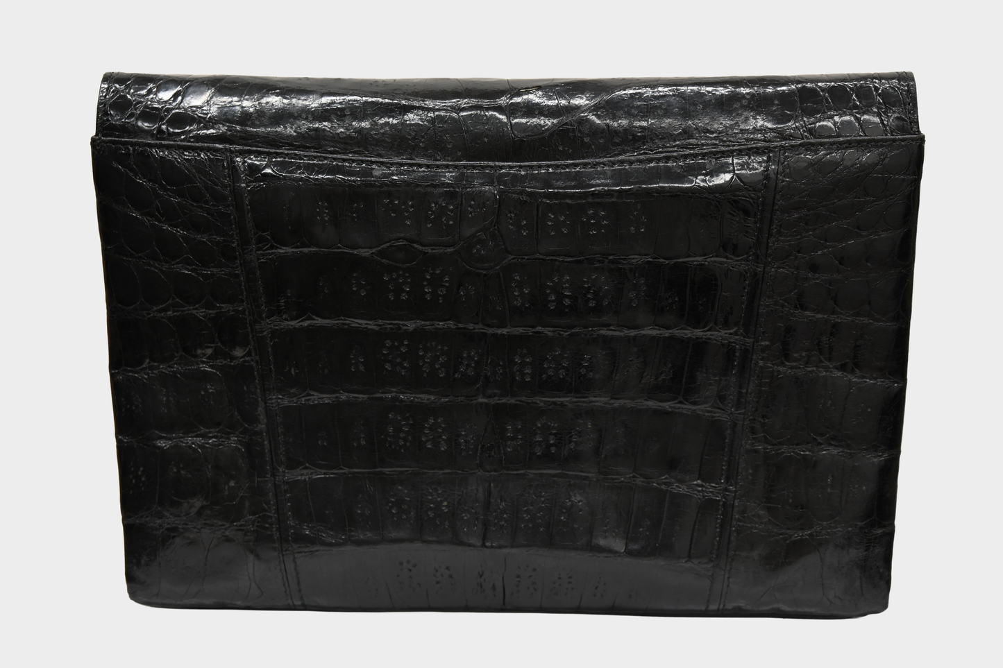 Marshall Fields Exotic Leather Clutch