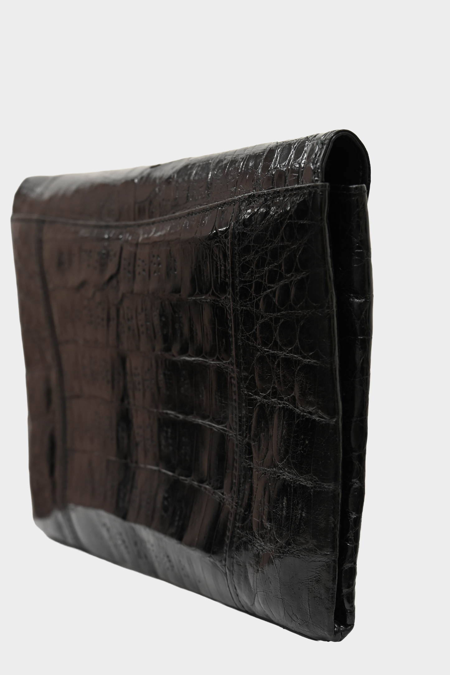 Marshall Fields Exotic Leather Clutch