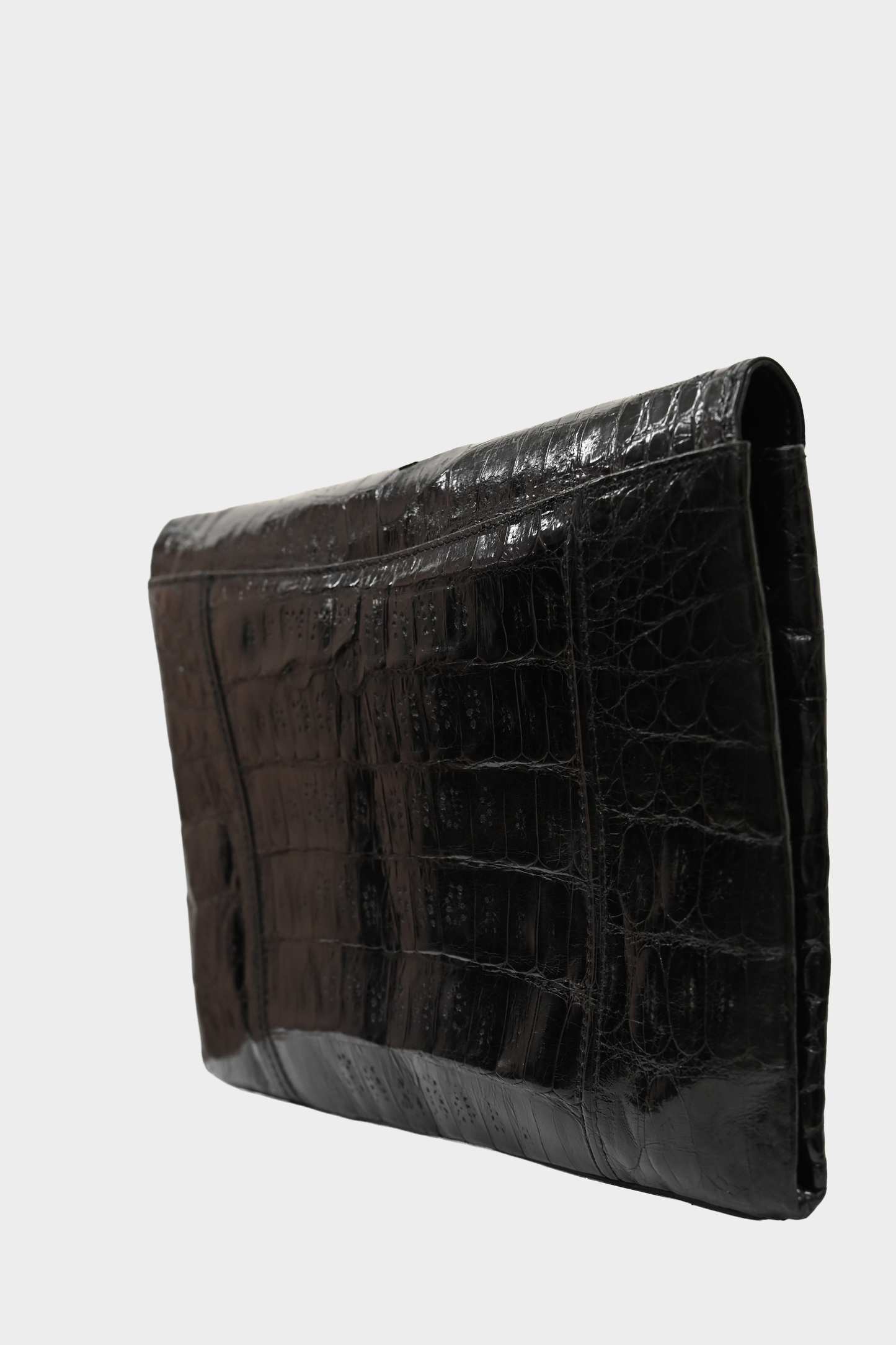 Marshall Fields Exotic Leather Clutch