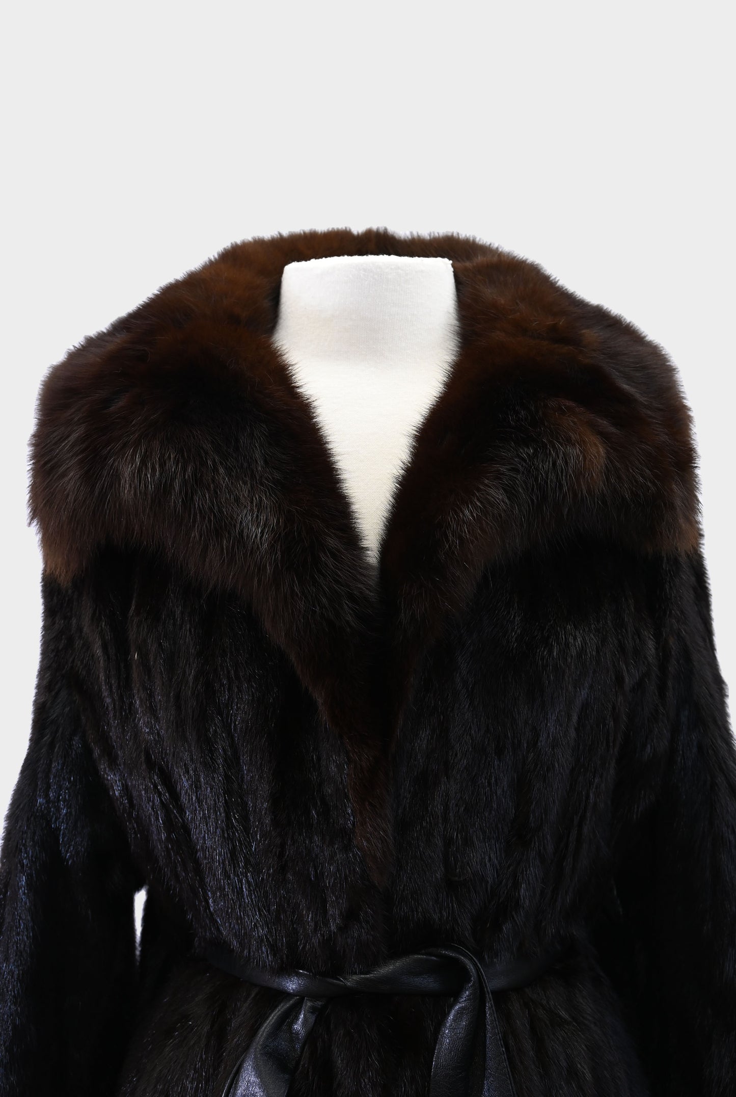 Mink and Sable Fur Coat
