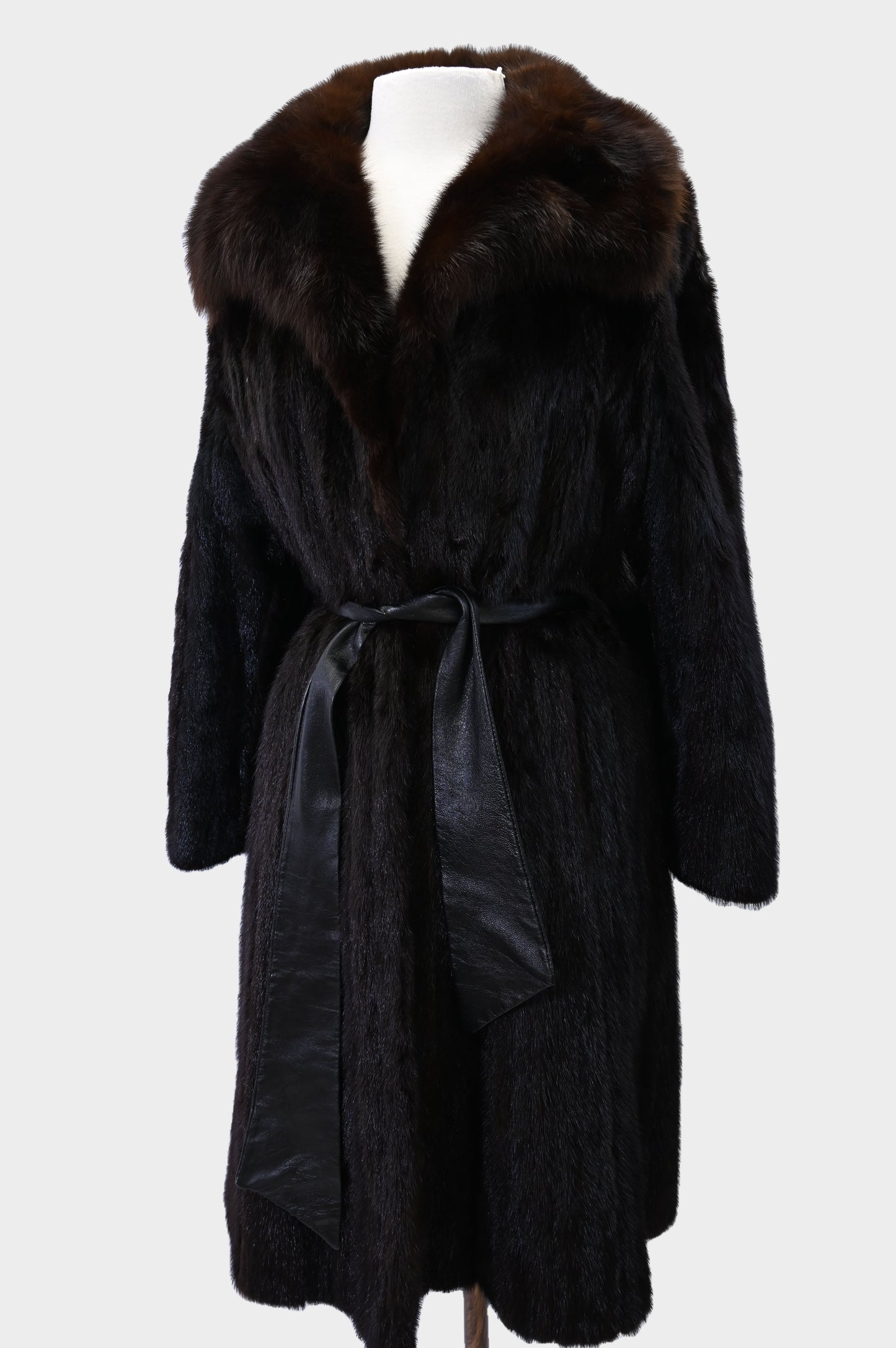 Mink and Sable Fur Coat