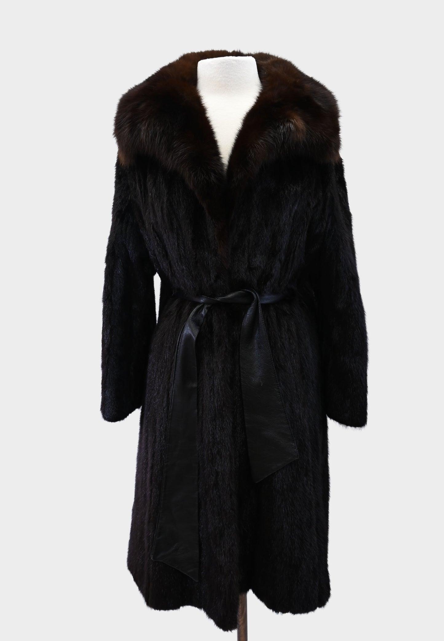 Mink and Sable Fur Coat