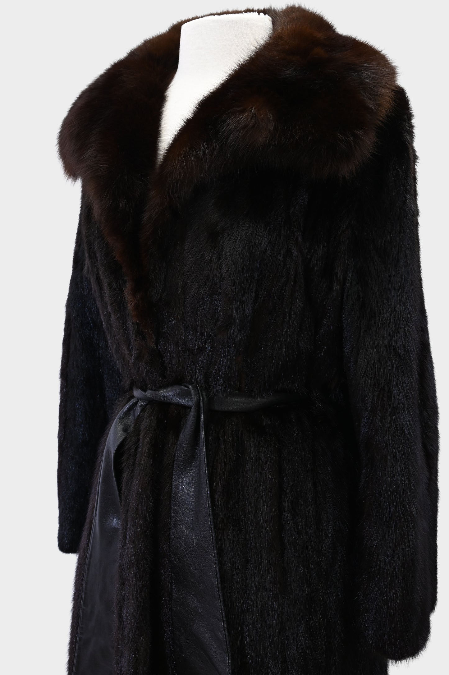 Mink and Sable Fur Coat