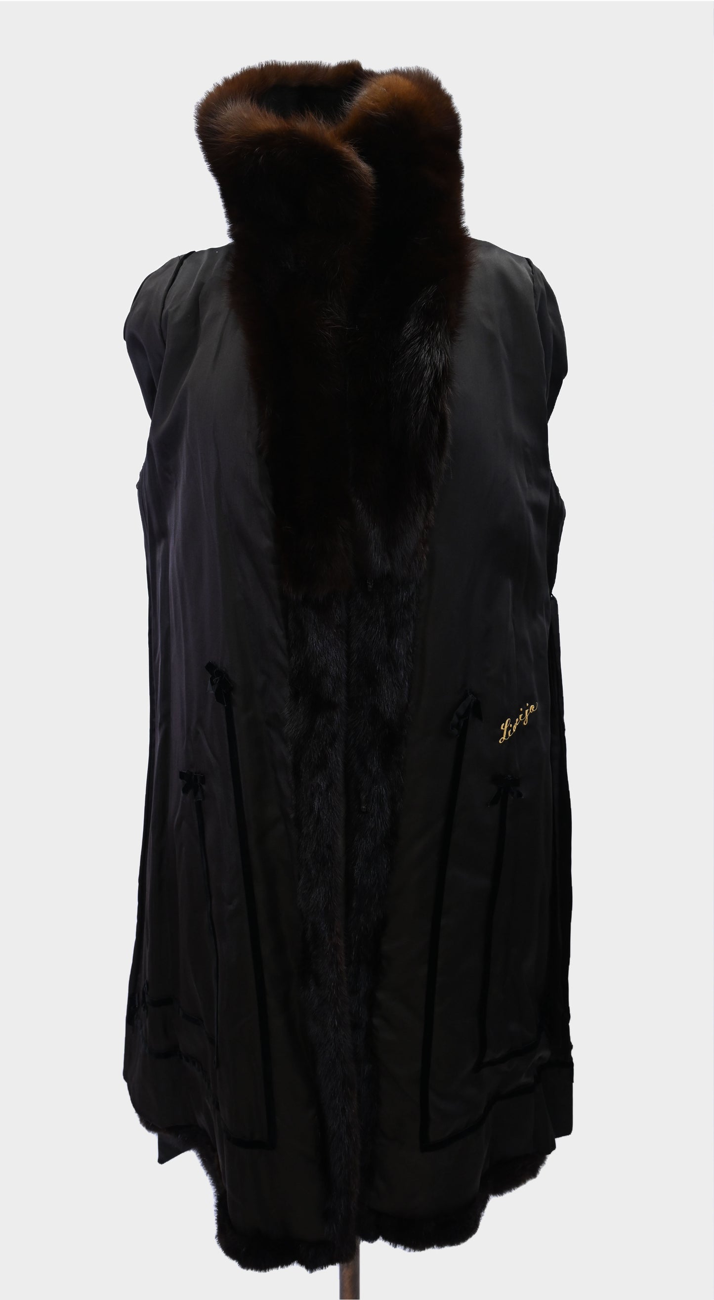 Mink and Sable Fur Coat