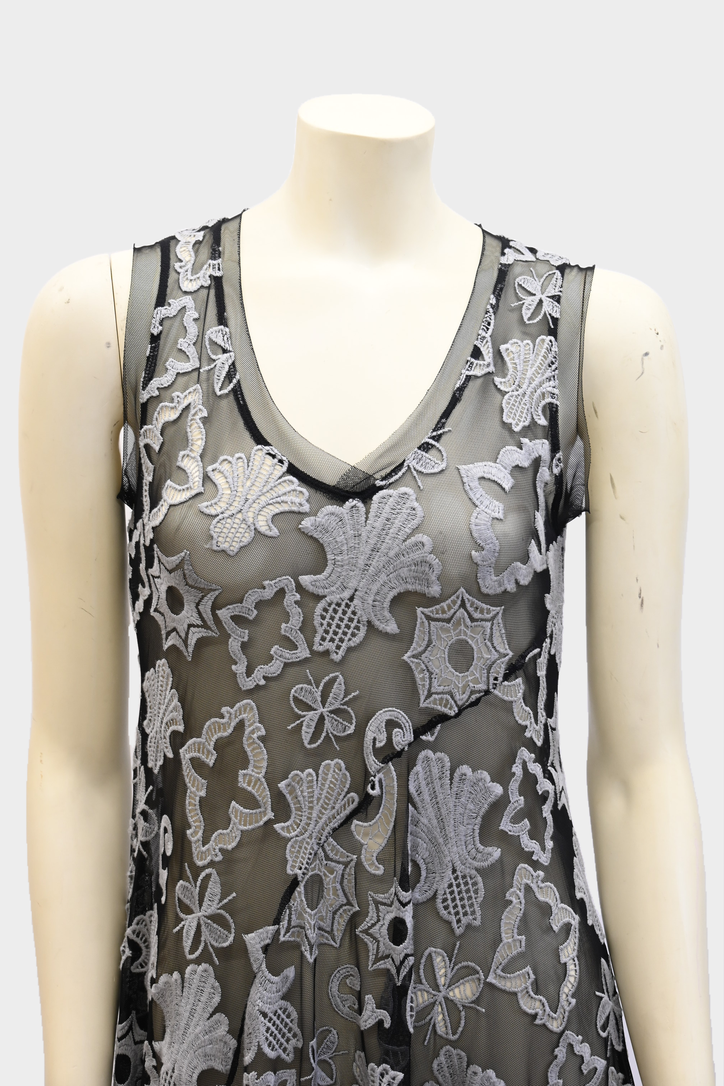 Johnny Was Mazzy Bias Slip Dress, NWT $528