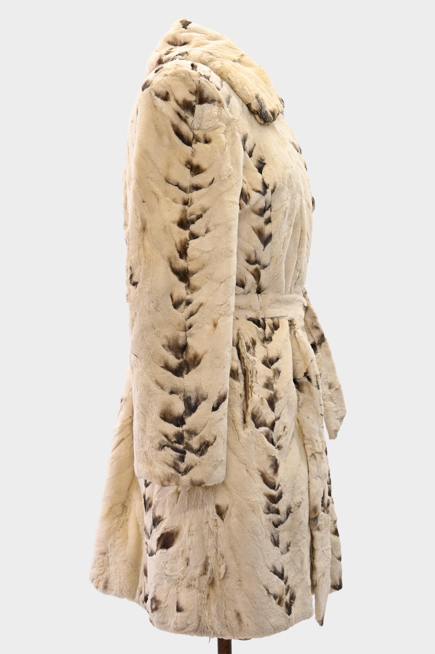 Two-Tone Sheared Mink Jacket