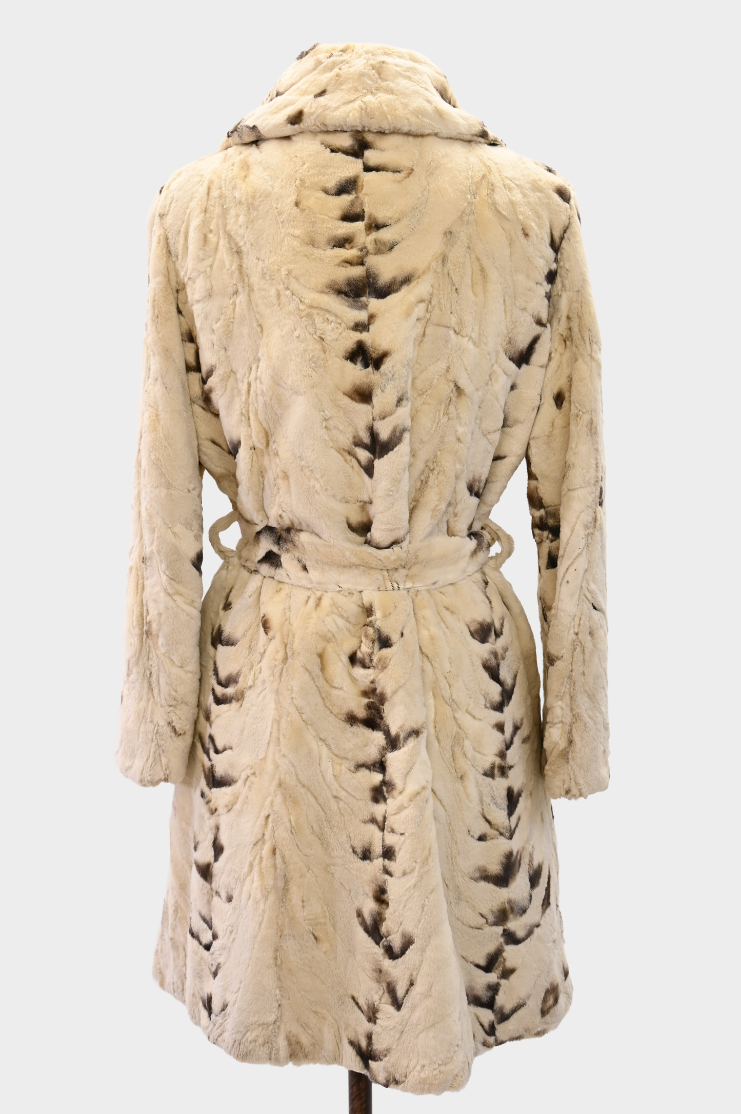Two-Tone Sheared Mink Jacket
