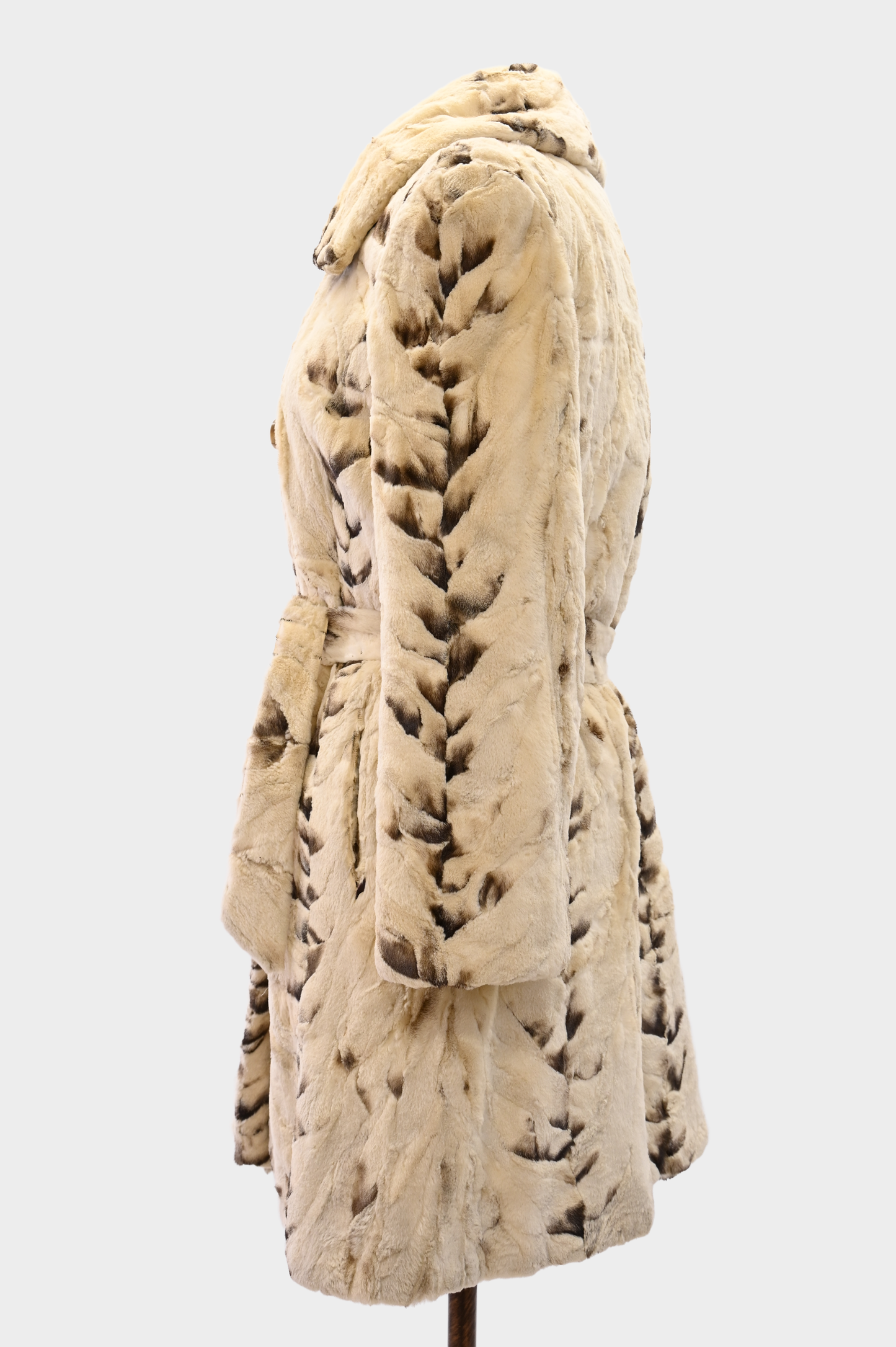 Two-Tone Sheared Mink Jacket