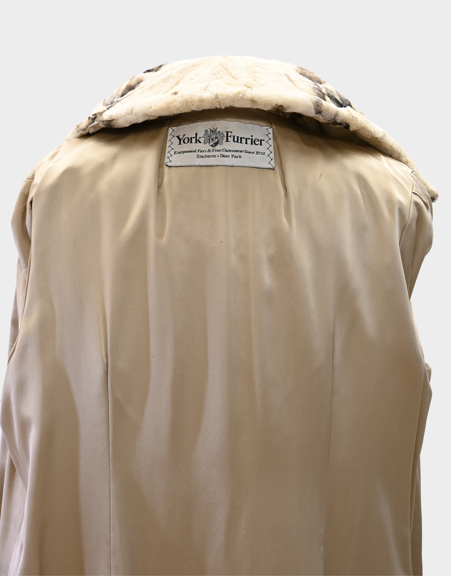 Two-Tone Sheared Mink Jacket