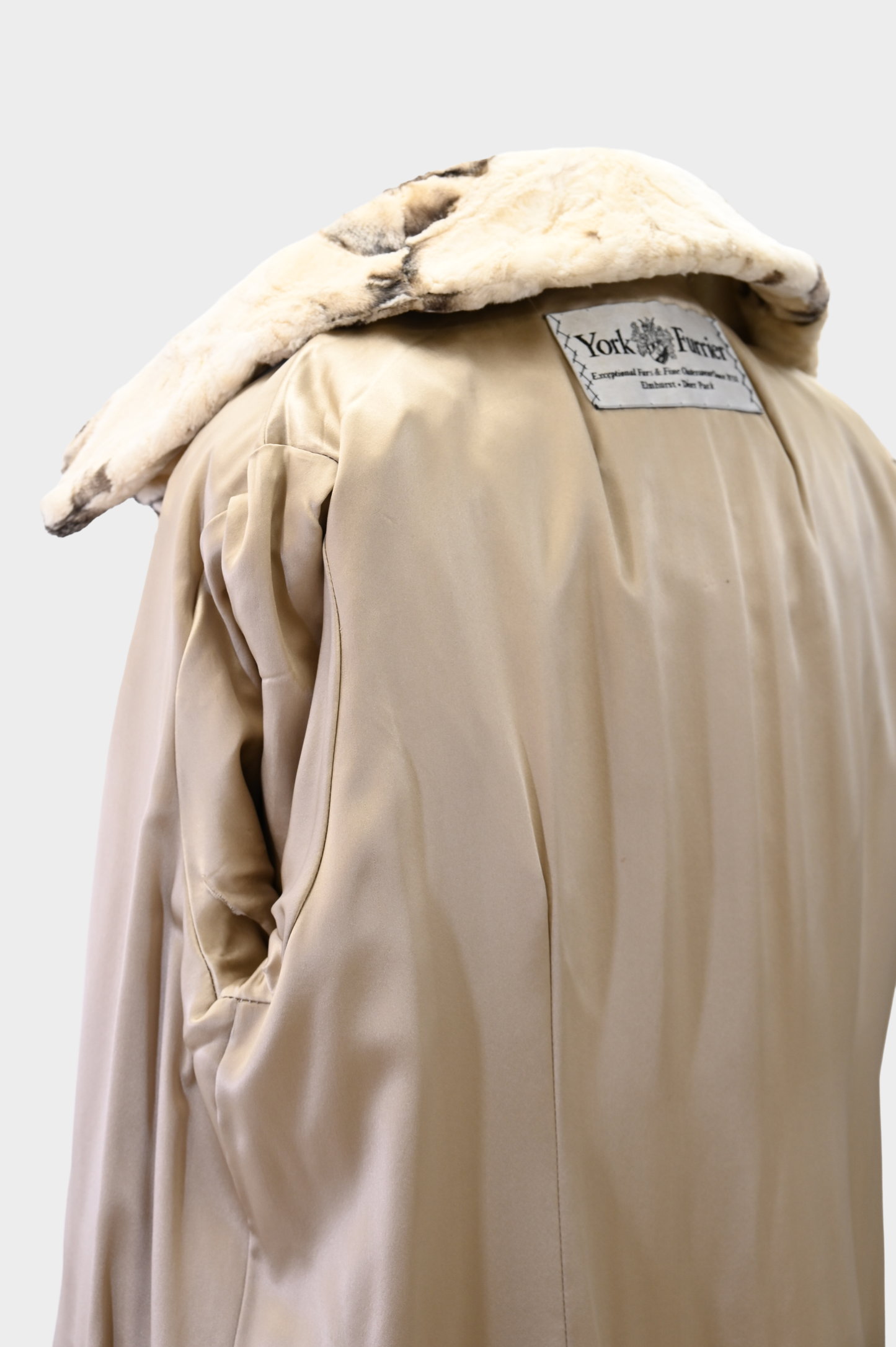 Two-Tone Sheared Mink Jacket