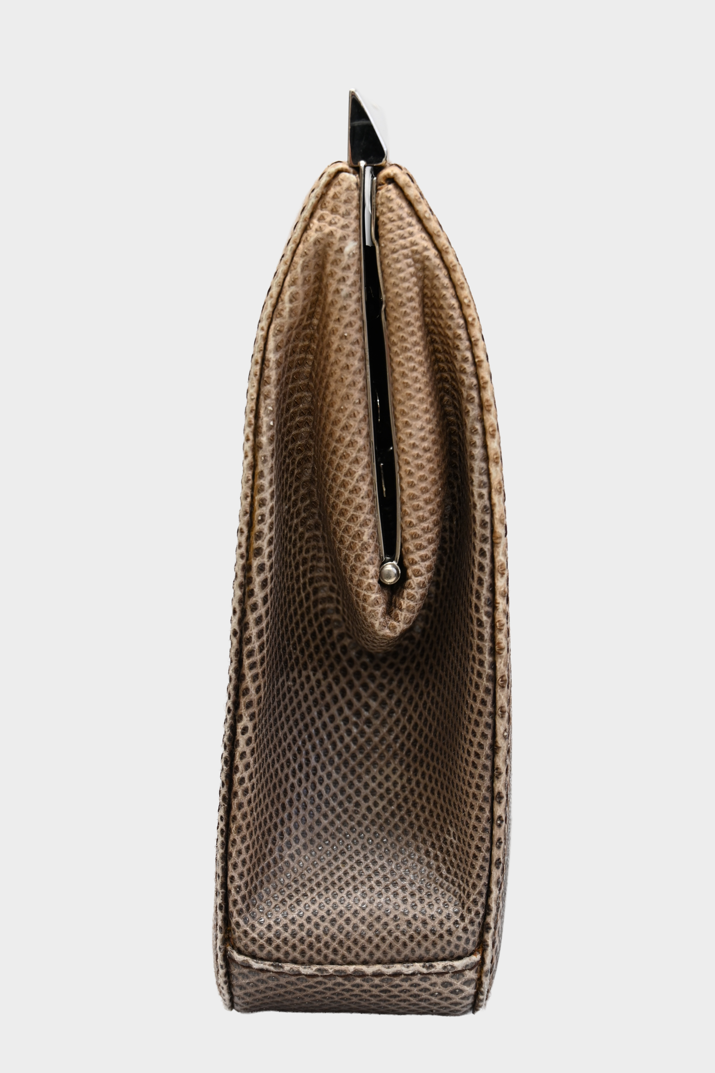 Salvatore Ferragamo Lizard Clutch Crossbody Bag Vintage