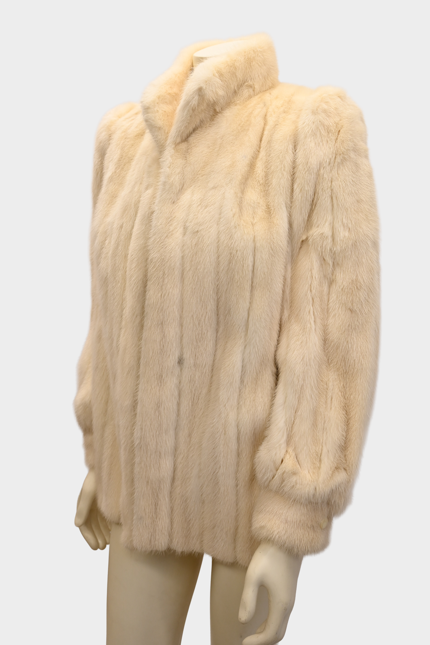Flemington Furs Ivory Mink Jacket