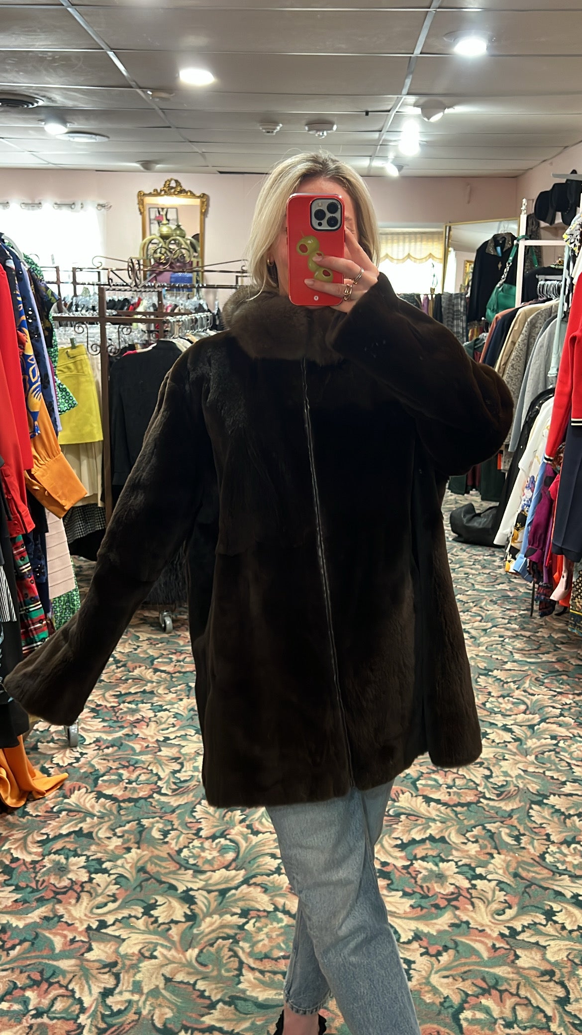 Mink & Leather Jacket