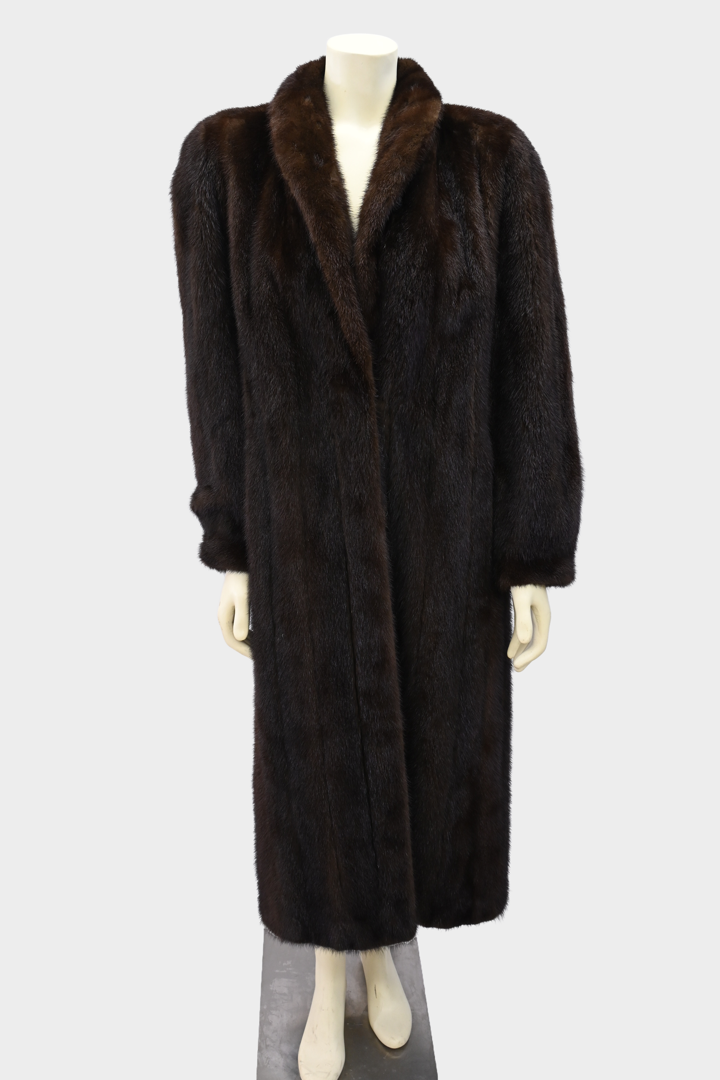Marshall Fields Brown Full Length Mink