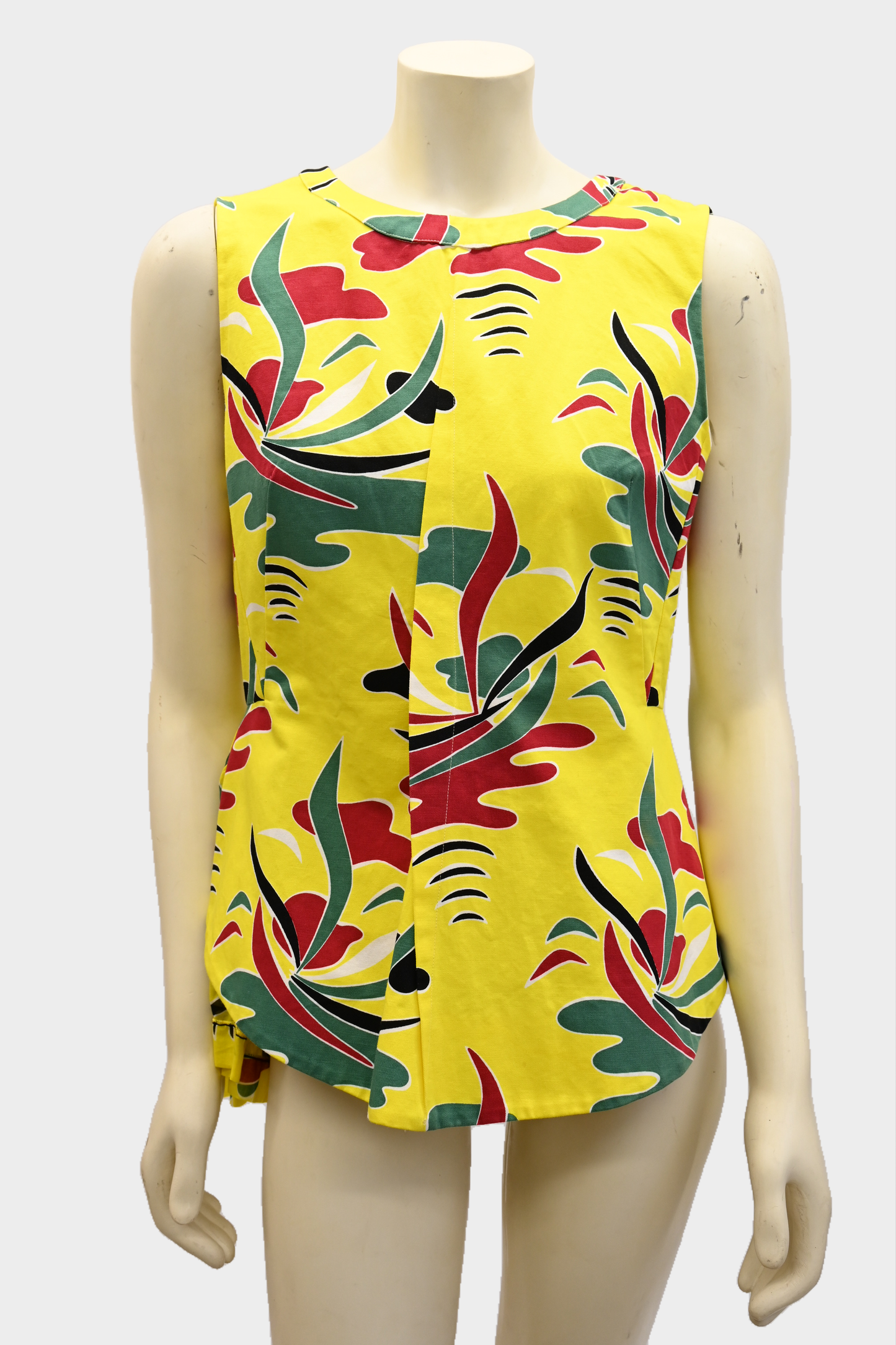 Marni Spring 2015 Runway Peplum Top
