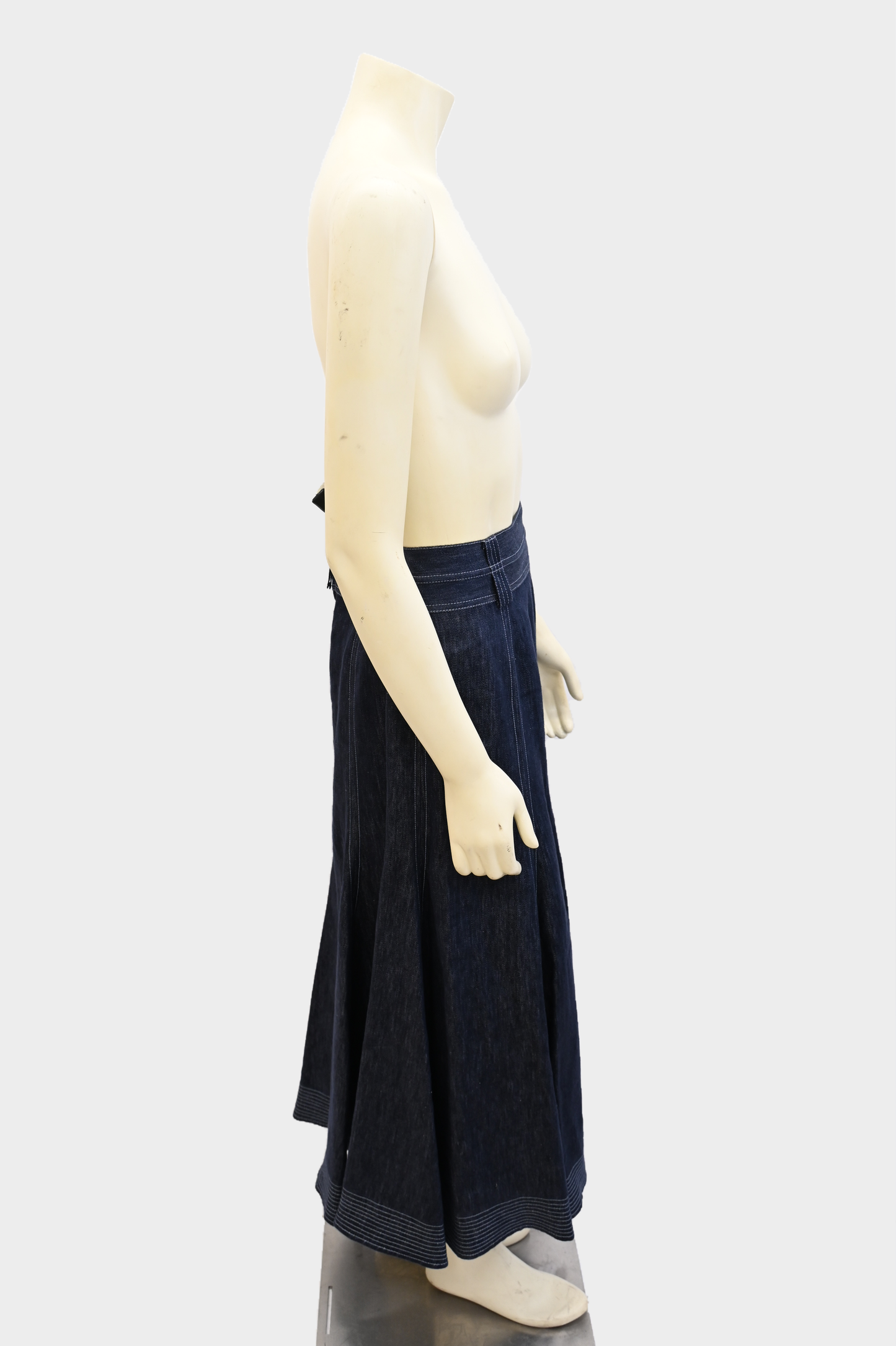 Gabriela Hearst Linen Midi Skirt
