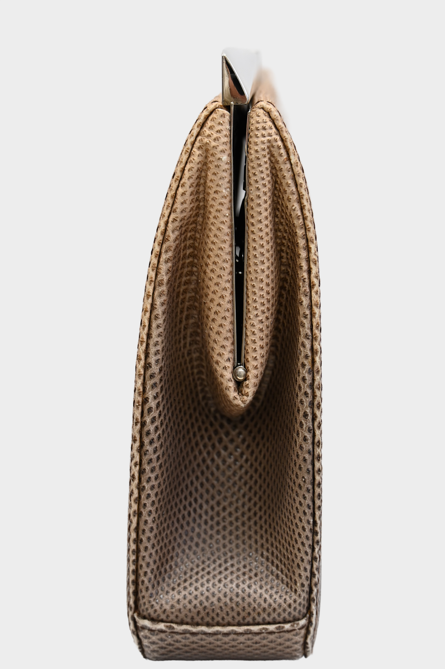 Salvatore Ferragamo Lizard Clutch Crossbody Bag Vintage