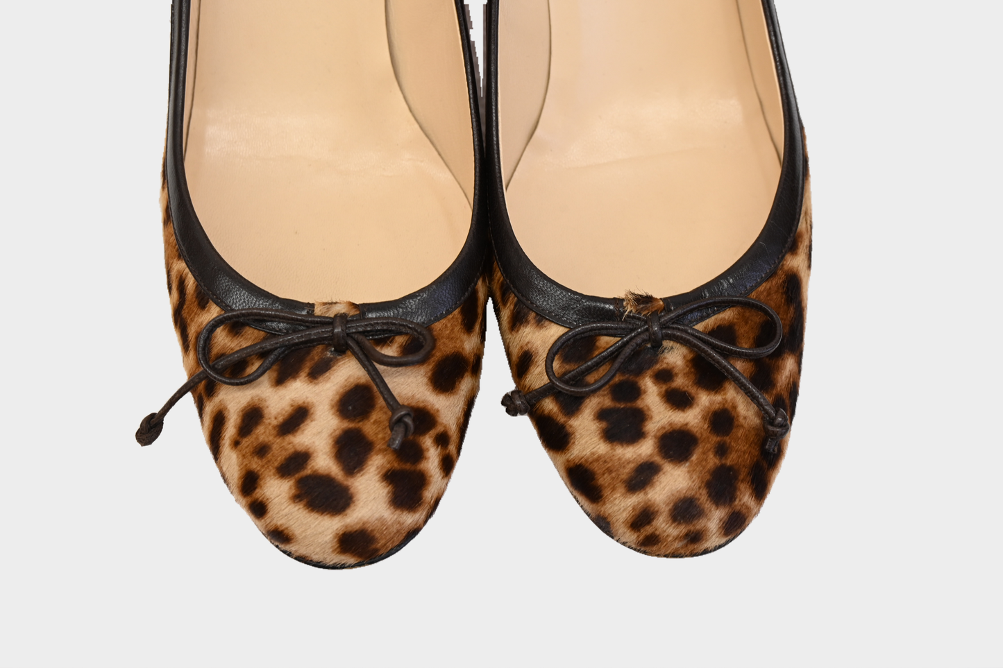 Christian Louboutin Leopard Pony Hair Heels