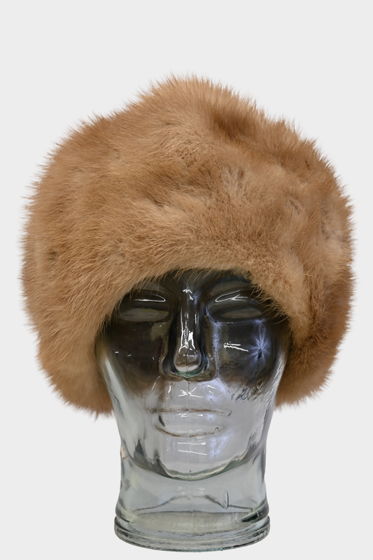Vintage Maple Furriers Mink Hat