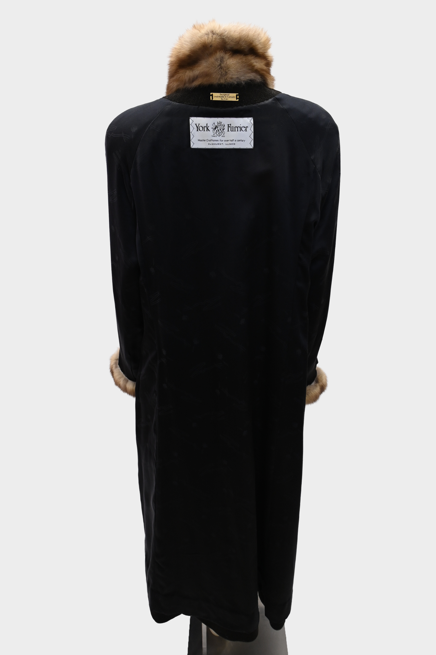 Zuki Sable & Wool Fur Coat