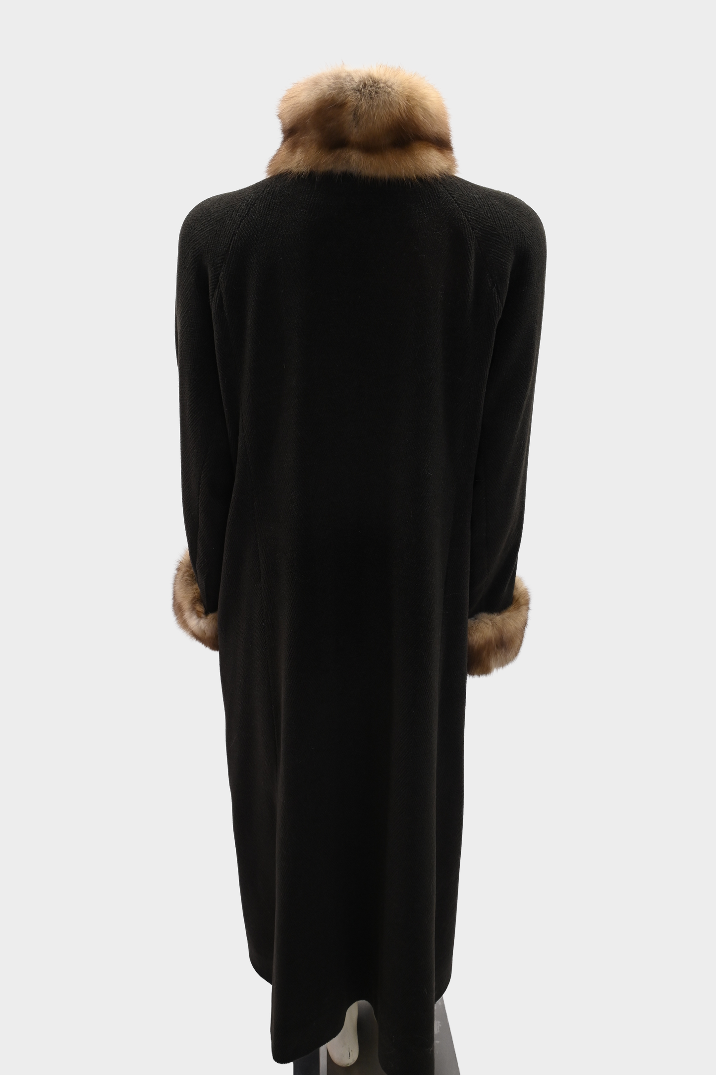 Zuki Sable & Wool Fur Coat