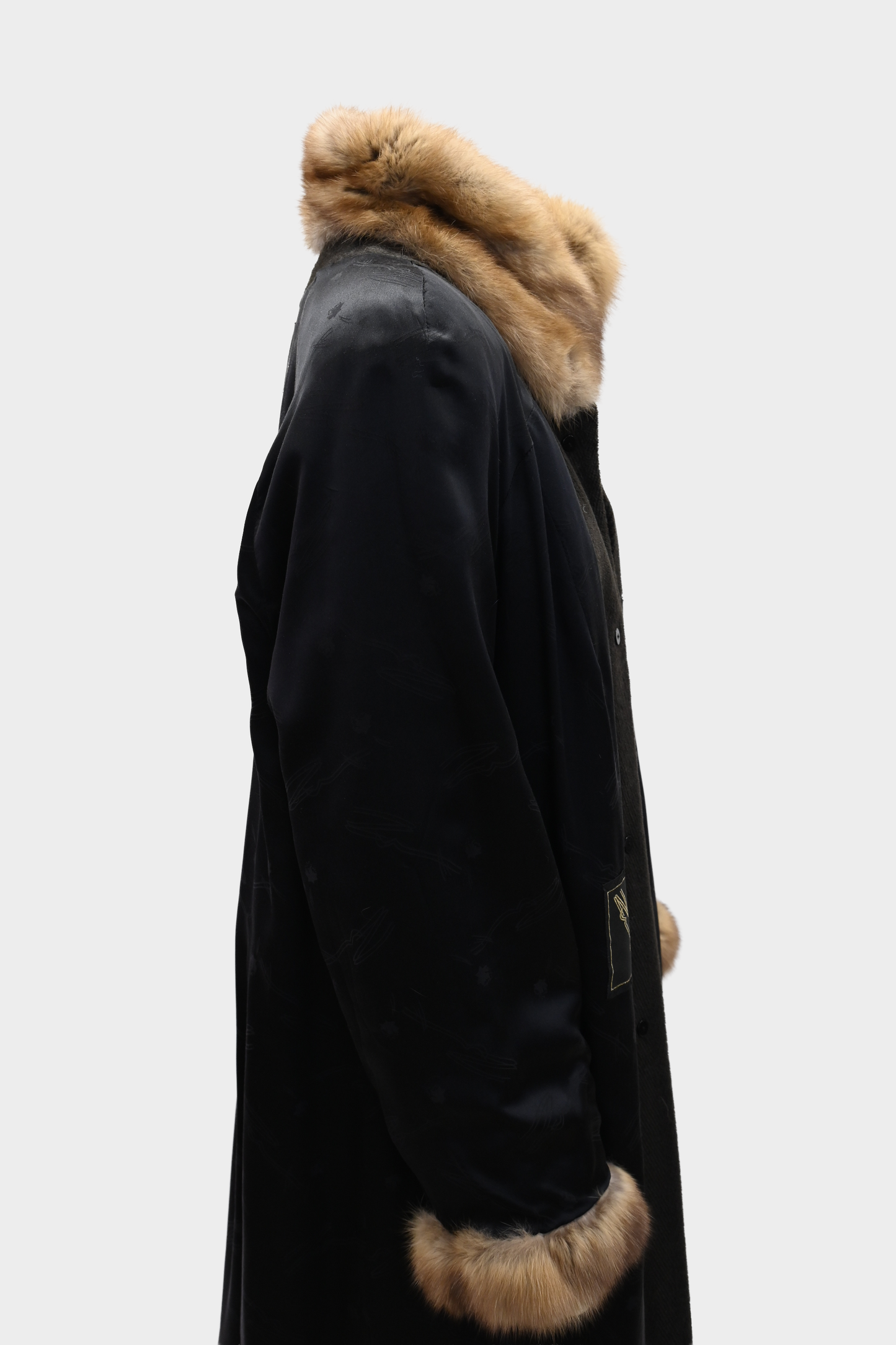 Zuki Sable & Wool Fur Coat