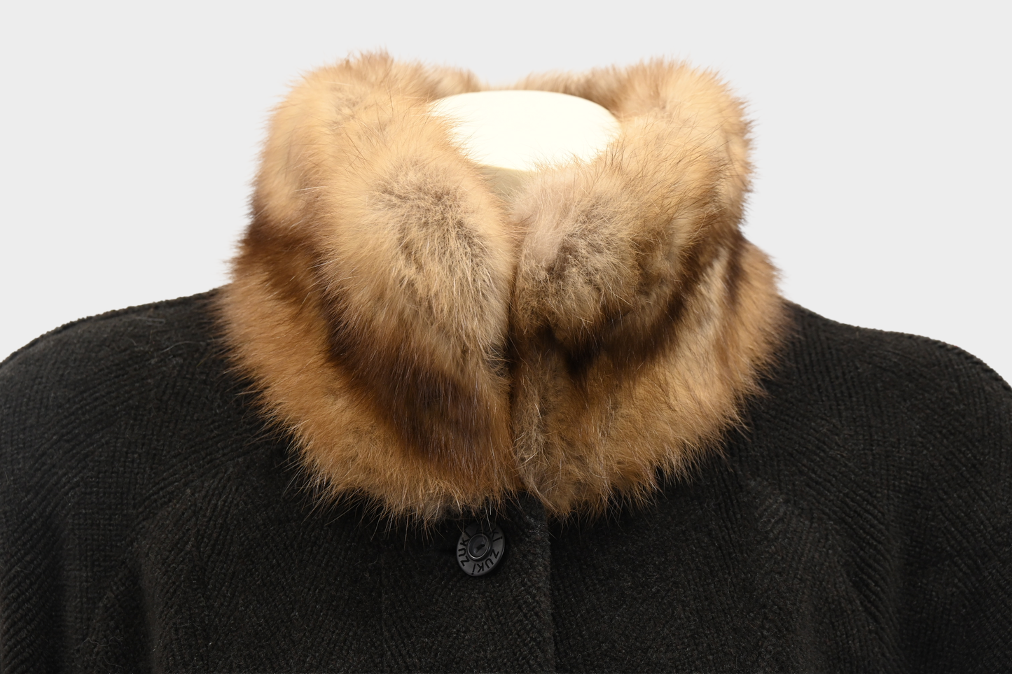 Zuki Sable & Wool Fur Coat