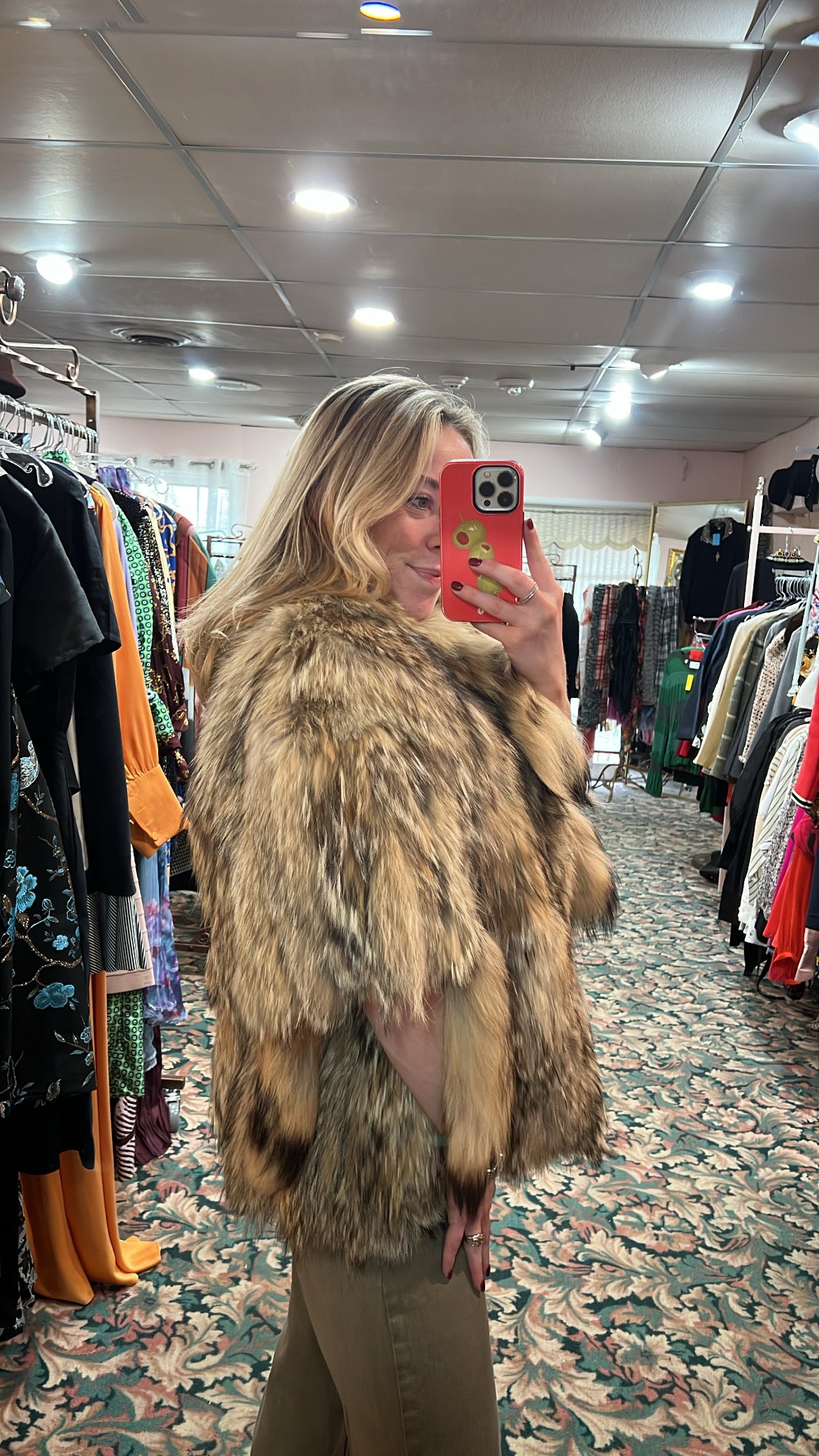 Tanuki Fur Jacket
