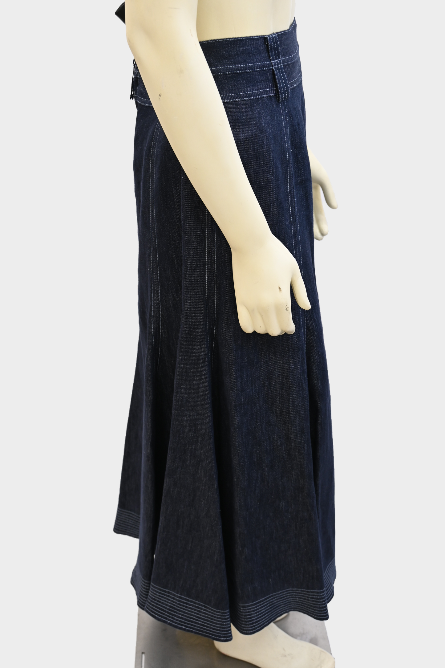 Gabriela Hearst Linen Midi Skirt