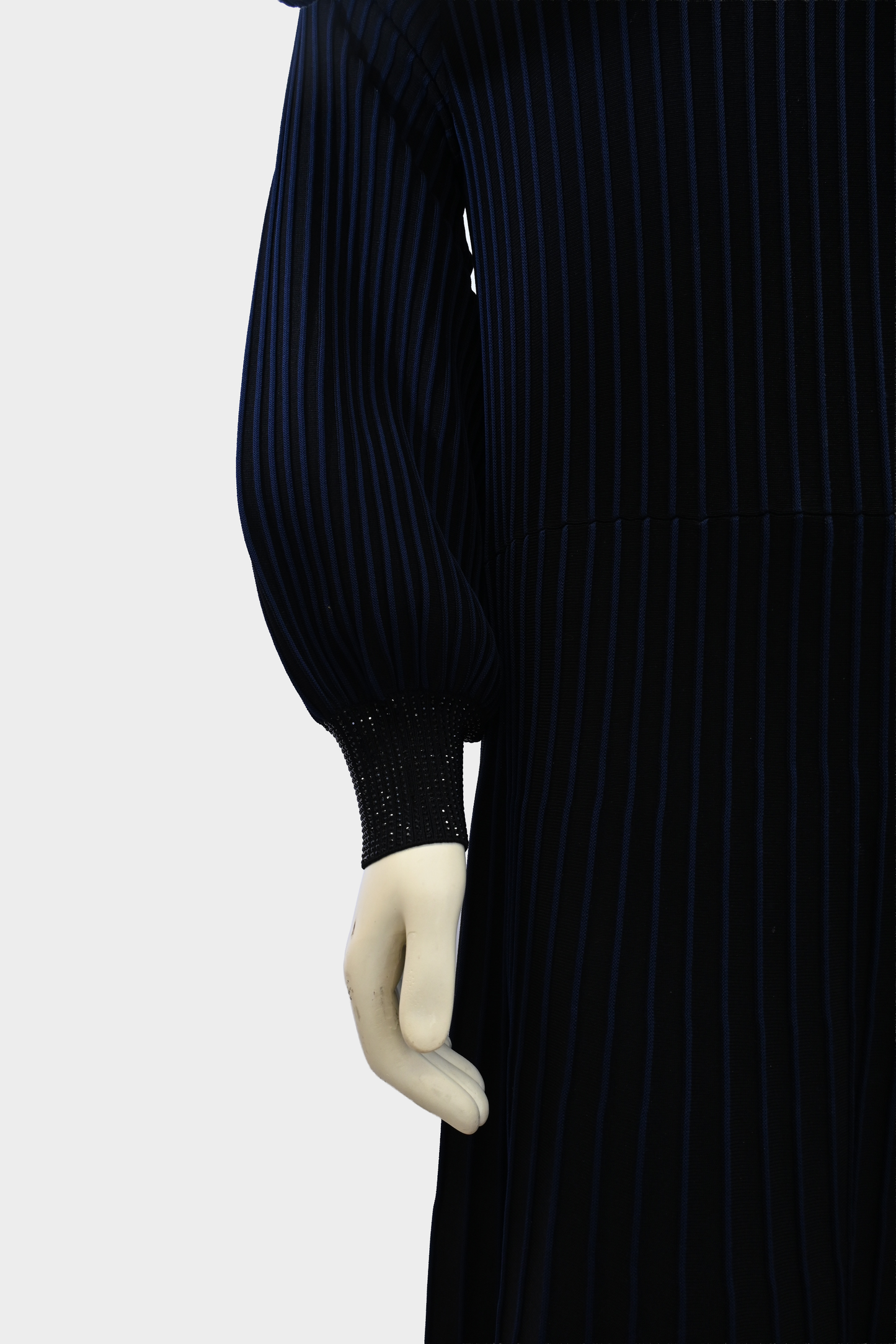 Giorgio Armani Navy Striped Dress