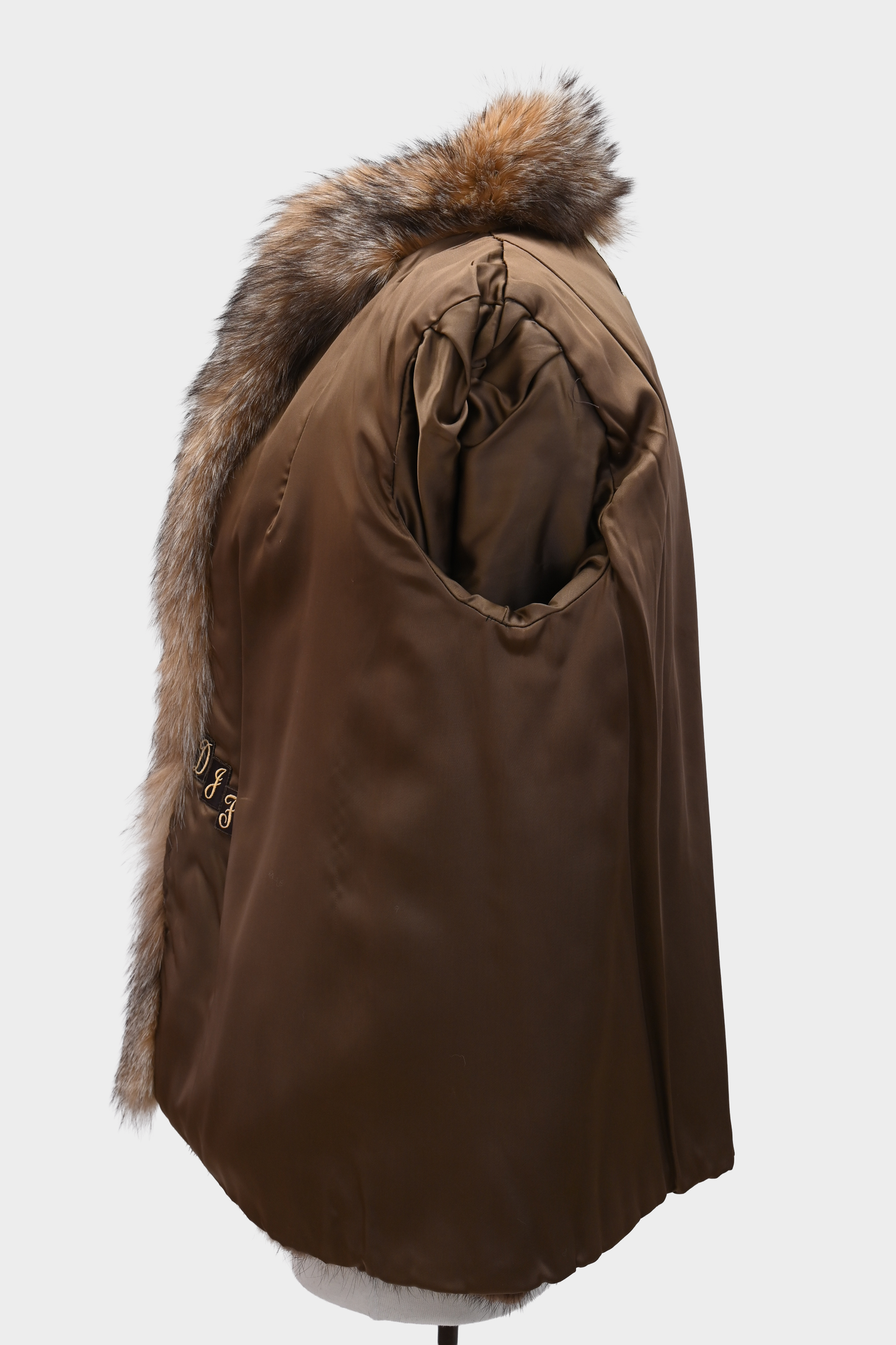 Mink and Crystal Fox Fur Jacket